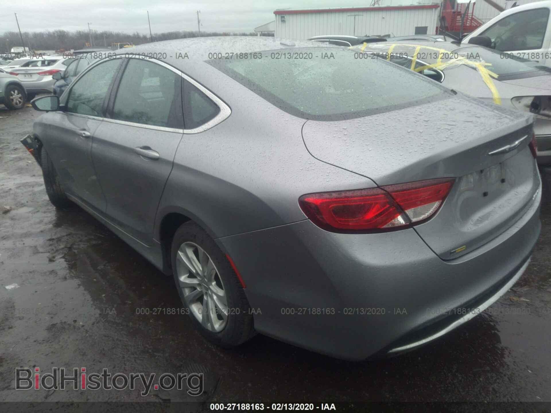 2016 CHRYSLER 200 - VIN: 1C3CCCAB9GN136389 - Фото 3