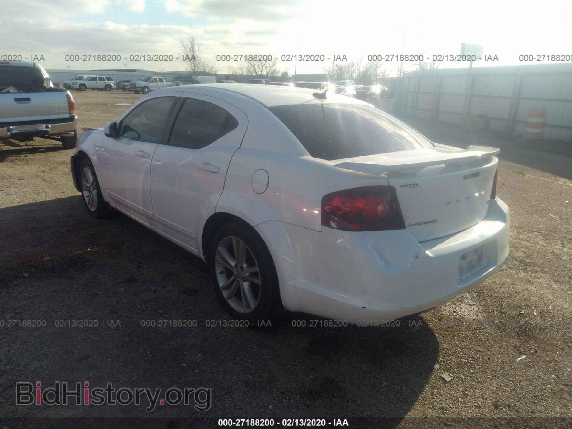 2011 DODGE AVENGER - VIN: 1B3BD1FG9BN584591 - Фото 3
