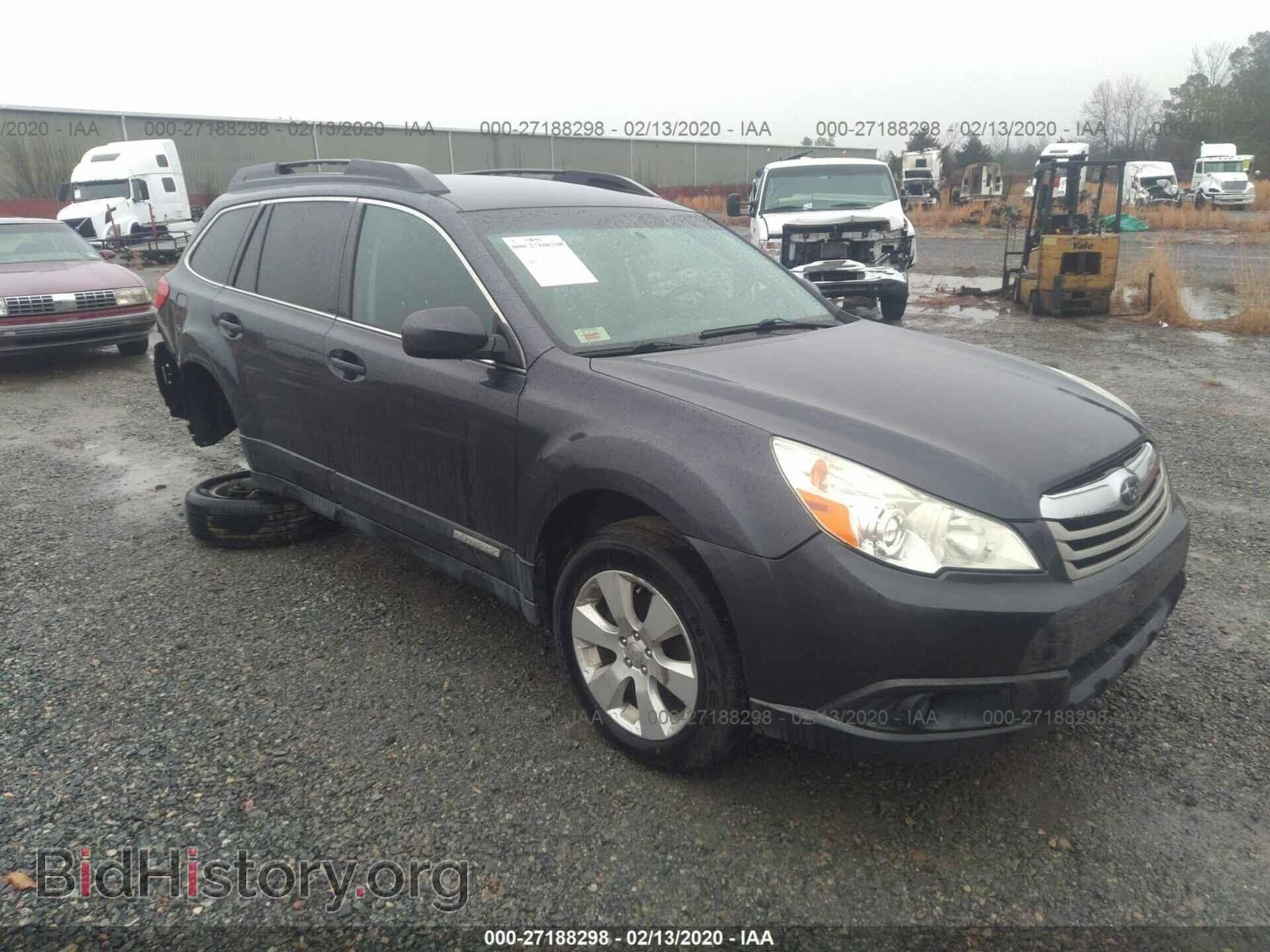 Фотография 4S4BRBBC6B3325508 - SUBARU OUTBACK 2011