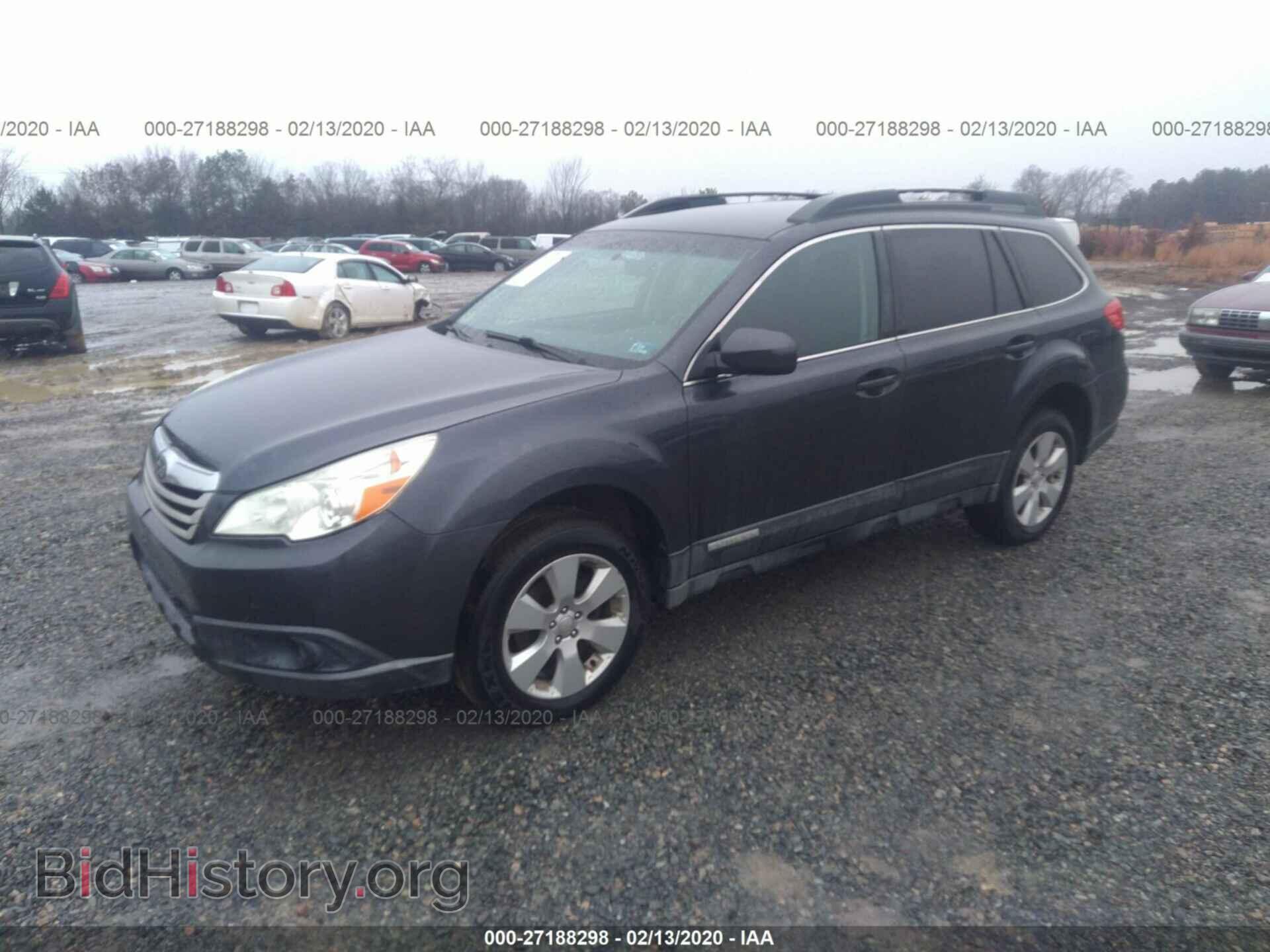 2011 SUBARU OUTBACK - VIN: 4S4BRBBC6B3325508 - Фото 2