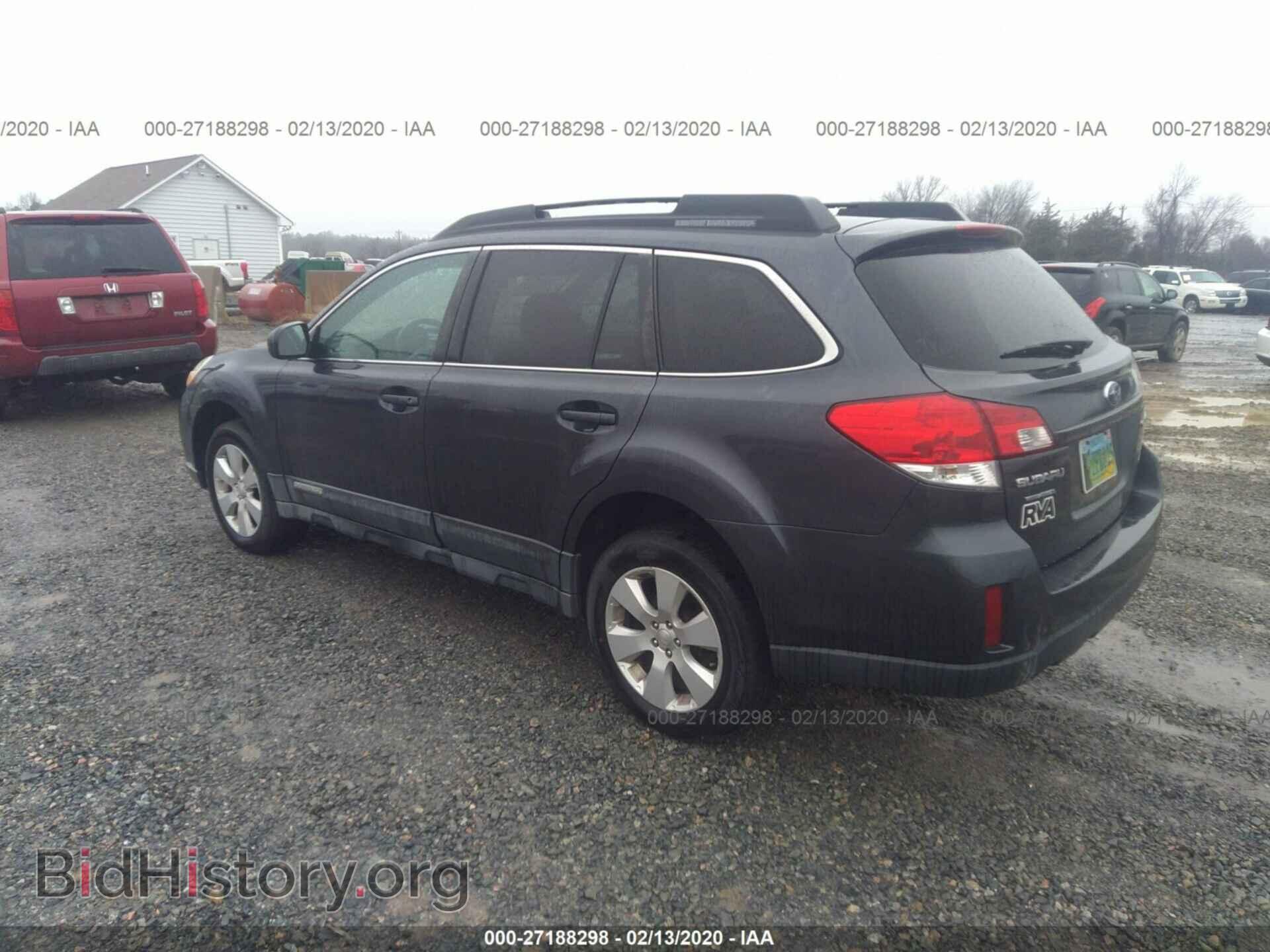 2011 SUBARU OUTBACK - VIN: 4S4BRBBC6B3325508 - Фото 3