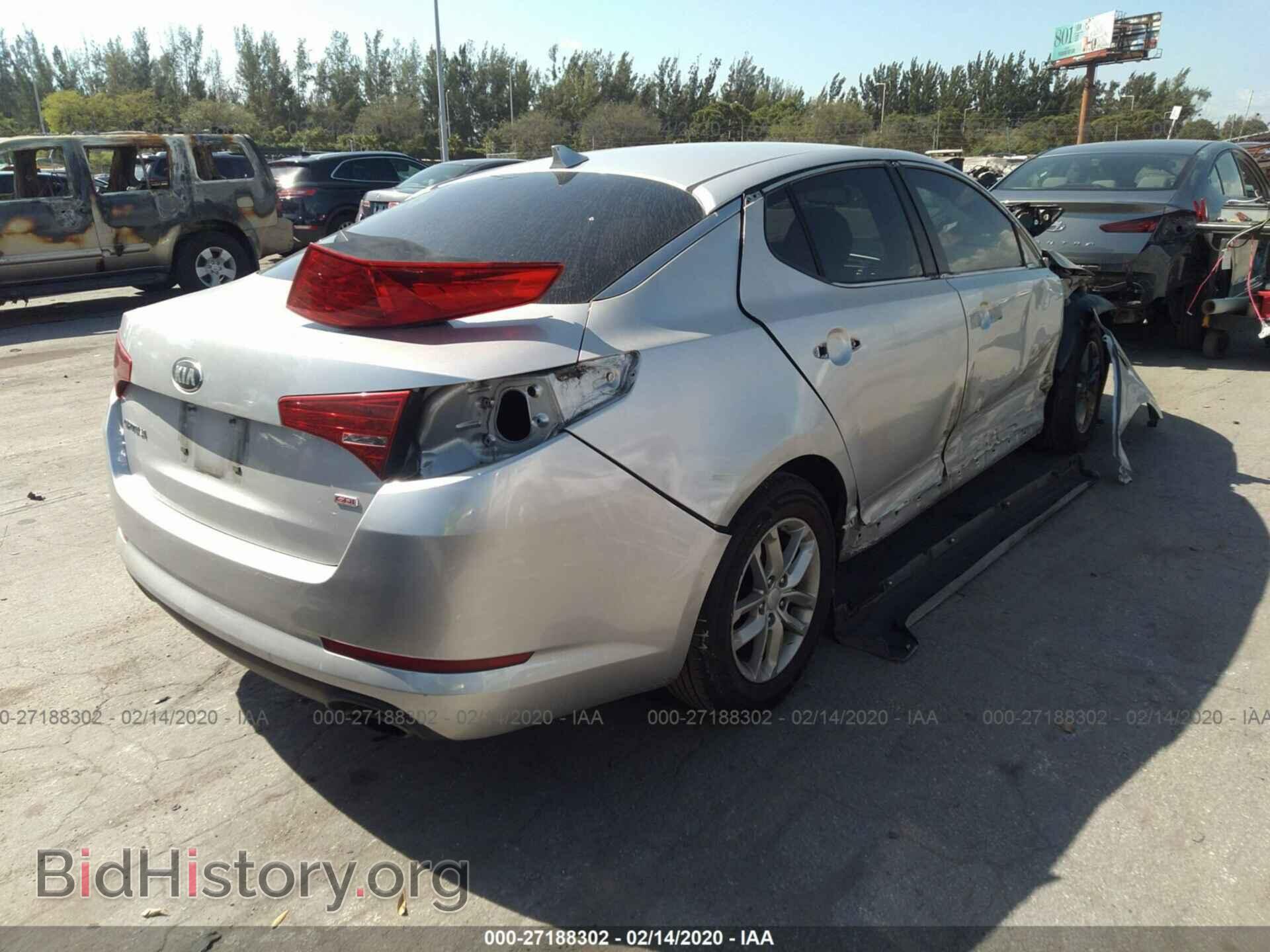 2013 KIA OPTIMA - VIN: KNAGM4A75D5398950 - Фото 4