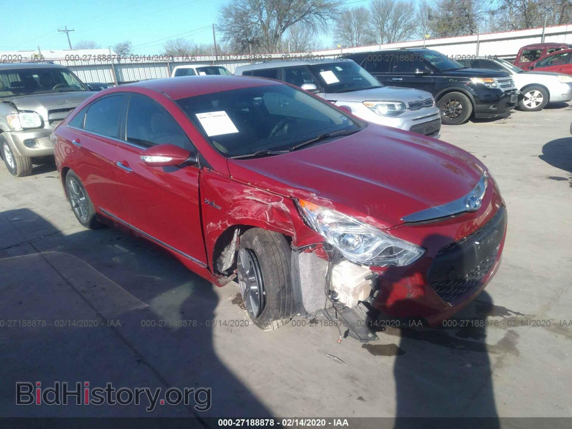 Photo KMHEC4A43CA039875 - HYUNDAI SONATA 2012