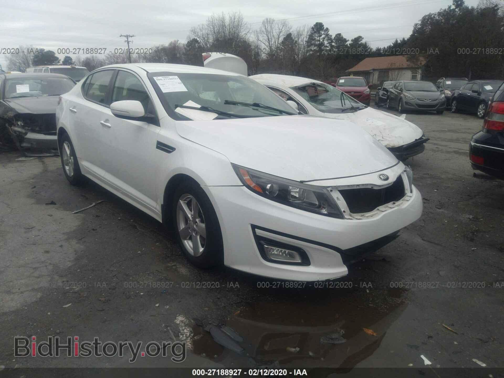 Фотография 5XXGM4A73EG335233 - KIA OPTIMA 2014