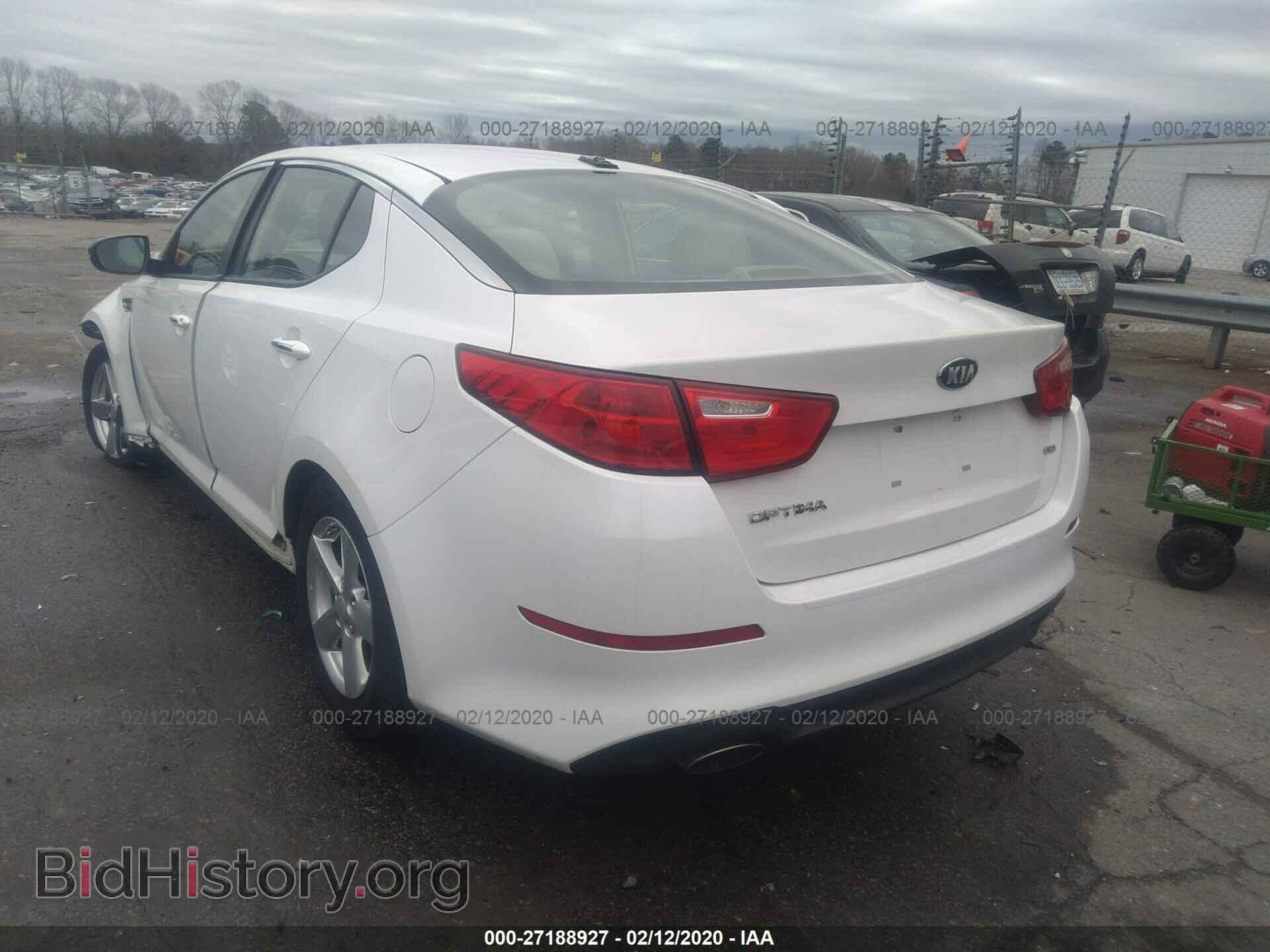 2014 KIA OPTIMA - VIN: 5XXGM4A73EG335233 - Фото 3