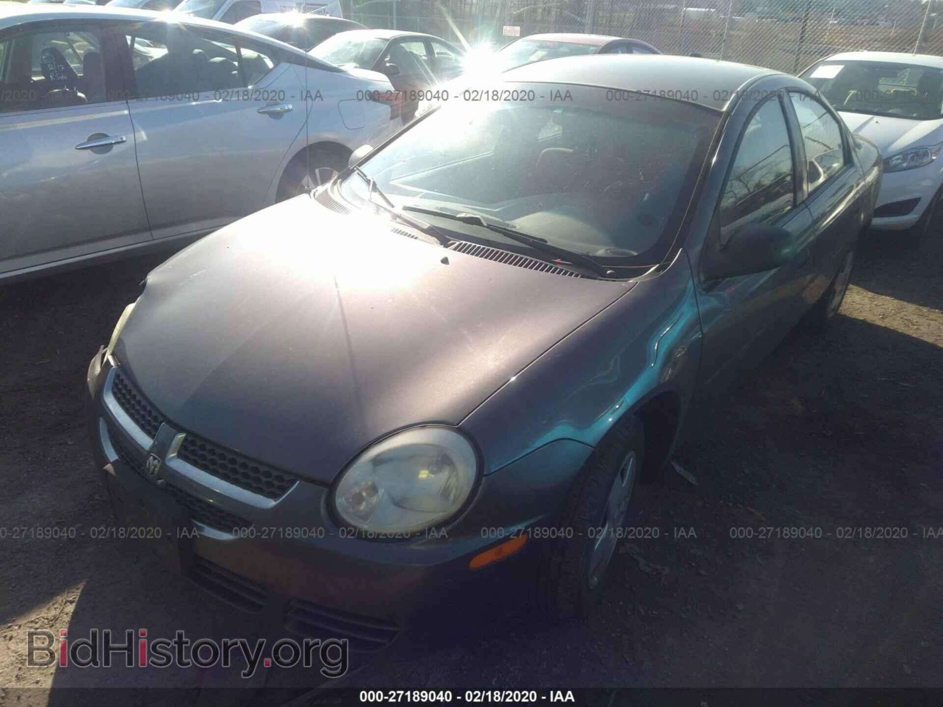 2004 DODGE NEON - VIN: 1B3ES26C64D624561 - Фото 2