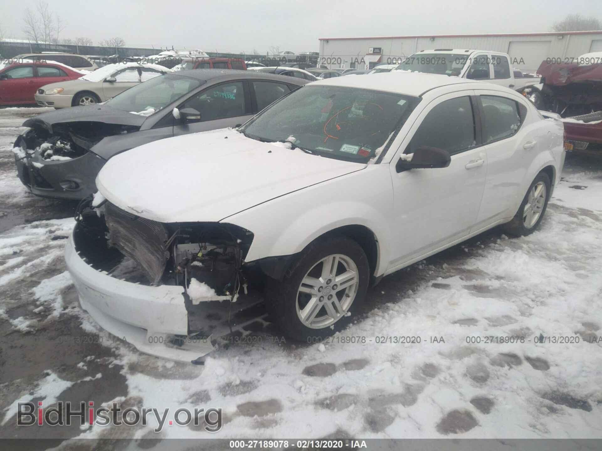 2014 DODGE AVENGER - VIN: 1C3CDZAG9EN219474 - Фото 2