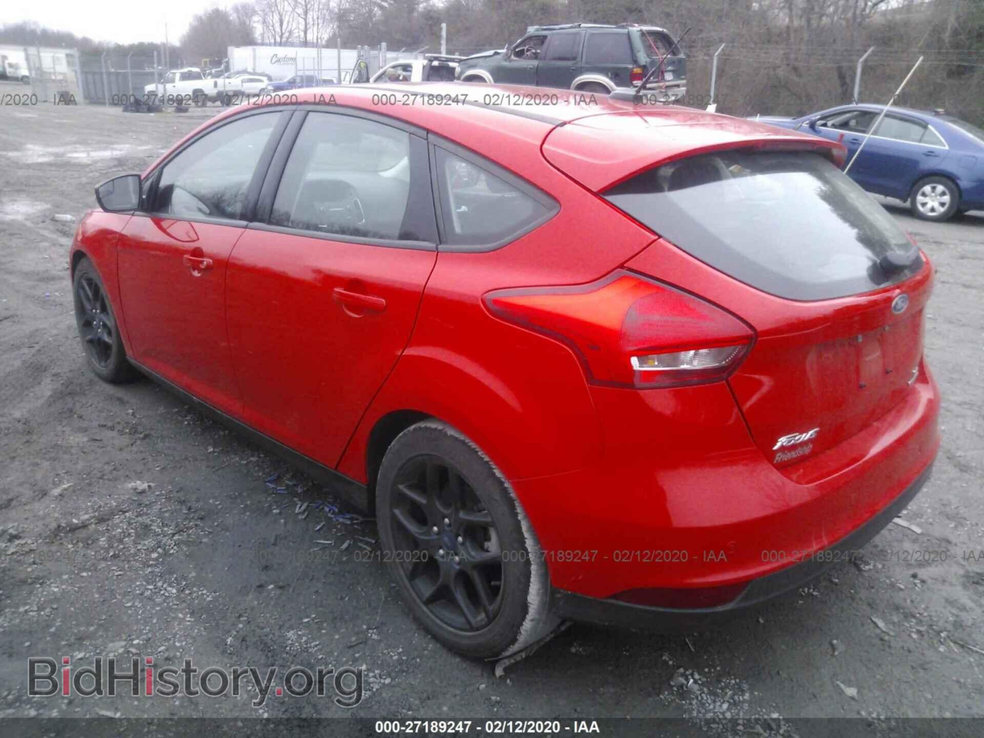 2016 FORD FOCUS - VIN: 1FADP3K25GL326405 - Фото 3