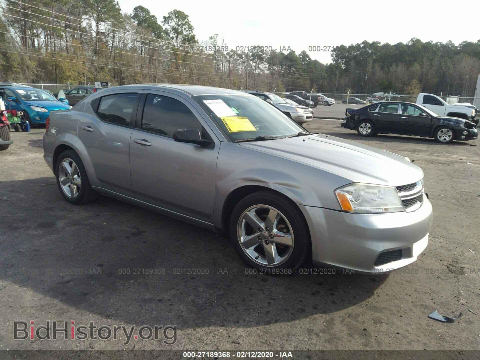 Photo 1C3CDZAB4EN109260 - DODGE AVENGER 2014