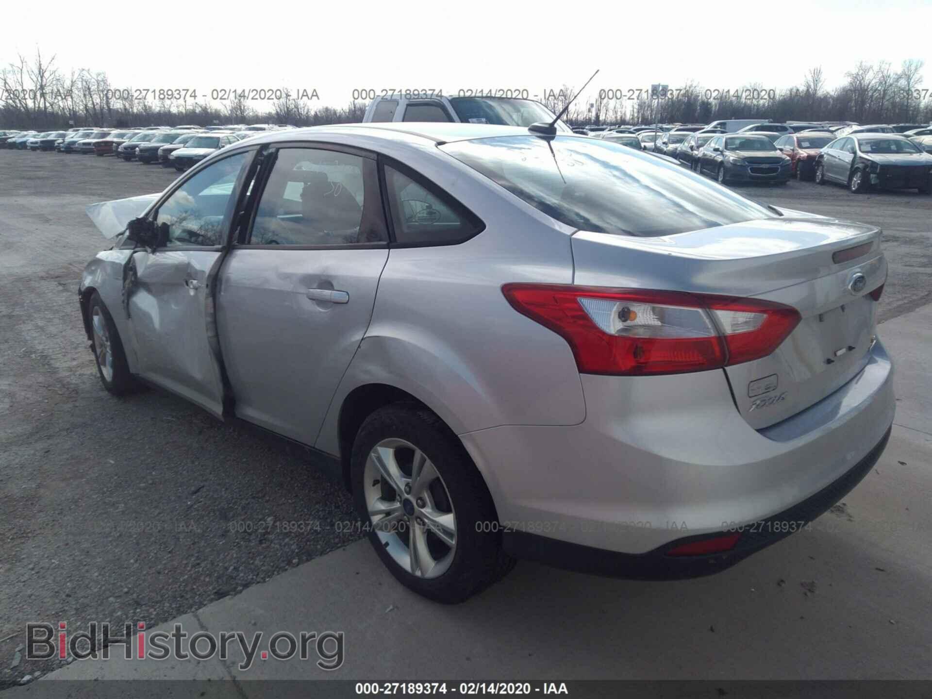 2014 FORD FOCUS - VIN: 1FADP3F24EL163513 - Фото 3