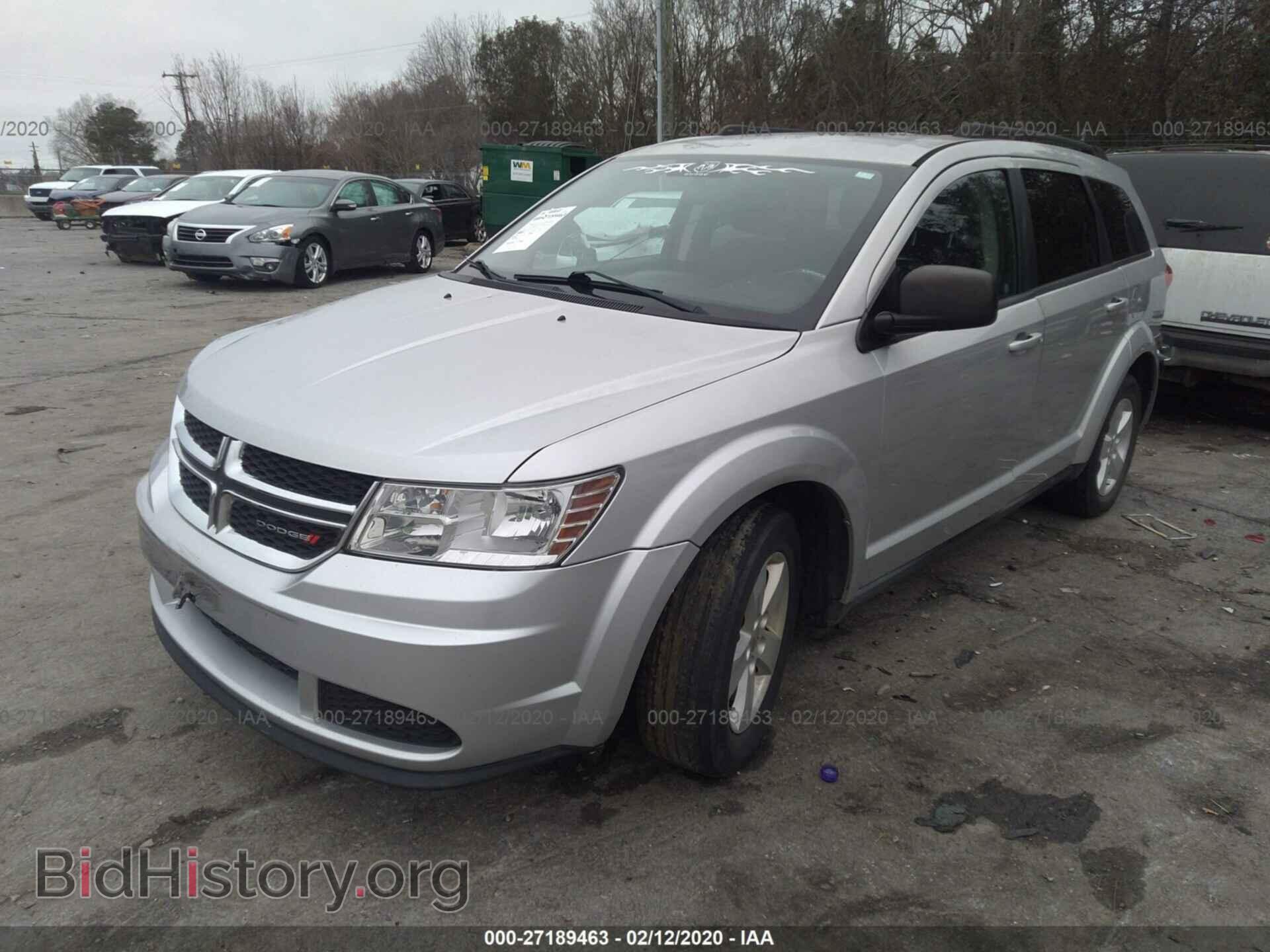 2013 DODGE JOURNEY - VIN: 3C4PDCAB1DT584096 - Фото 2