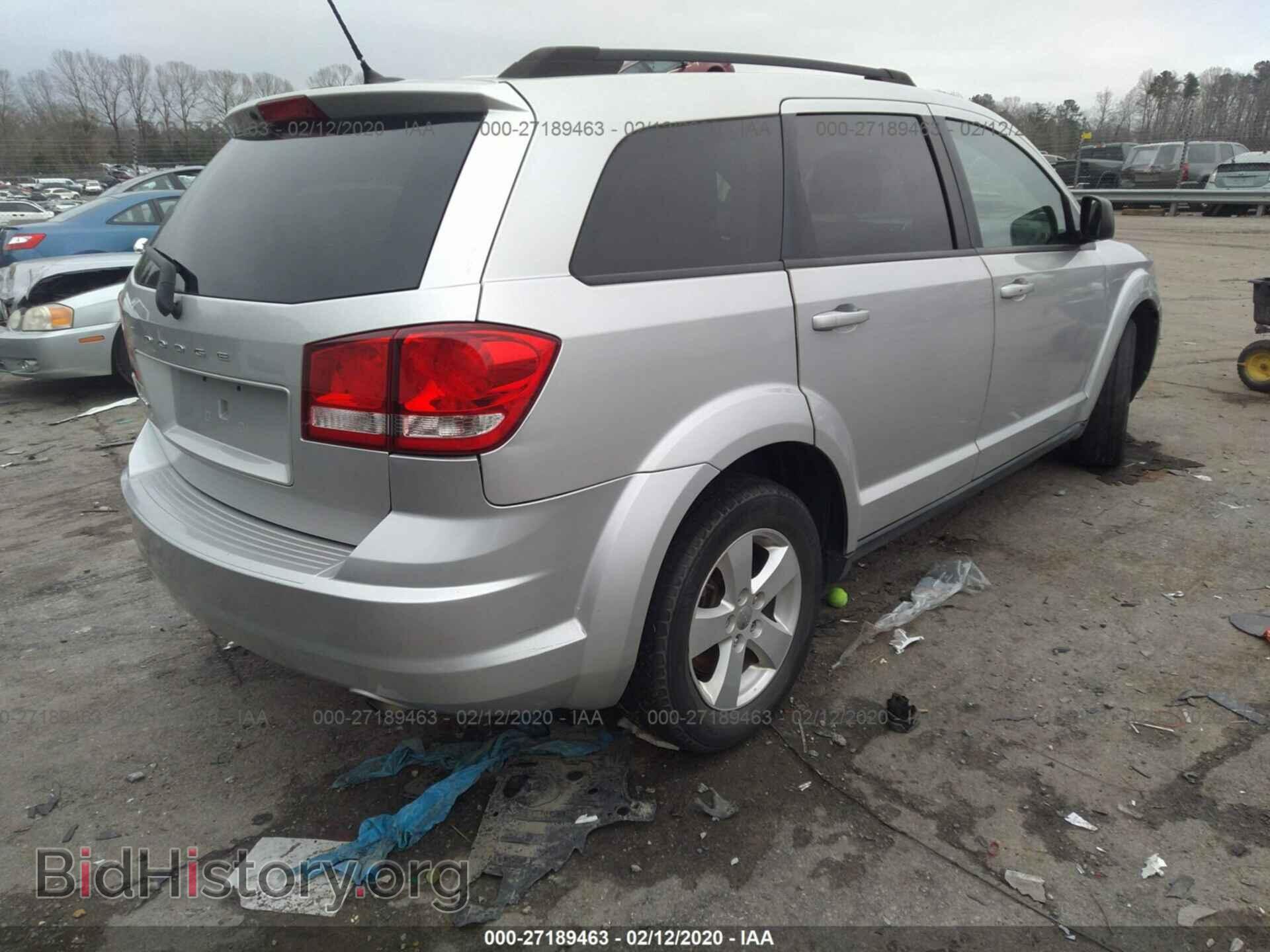 2013 DODGE JOURNEY - VIN: 3C4PDCAB1DT584096 - Фото 4