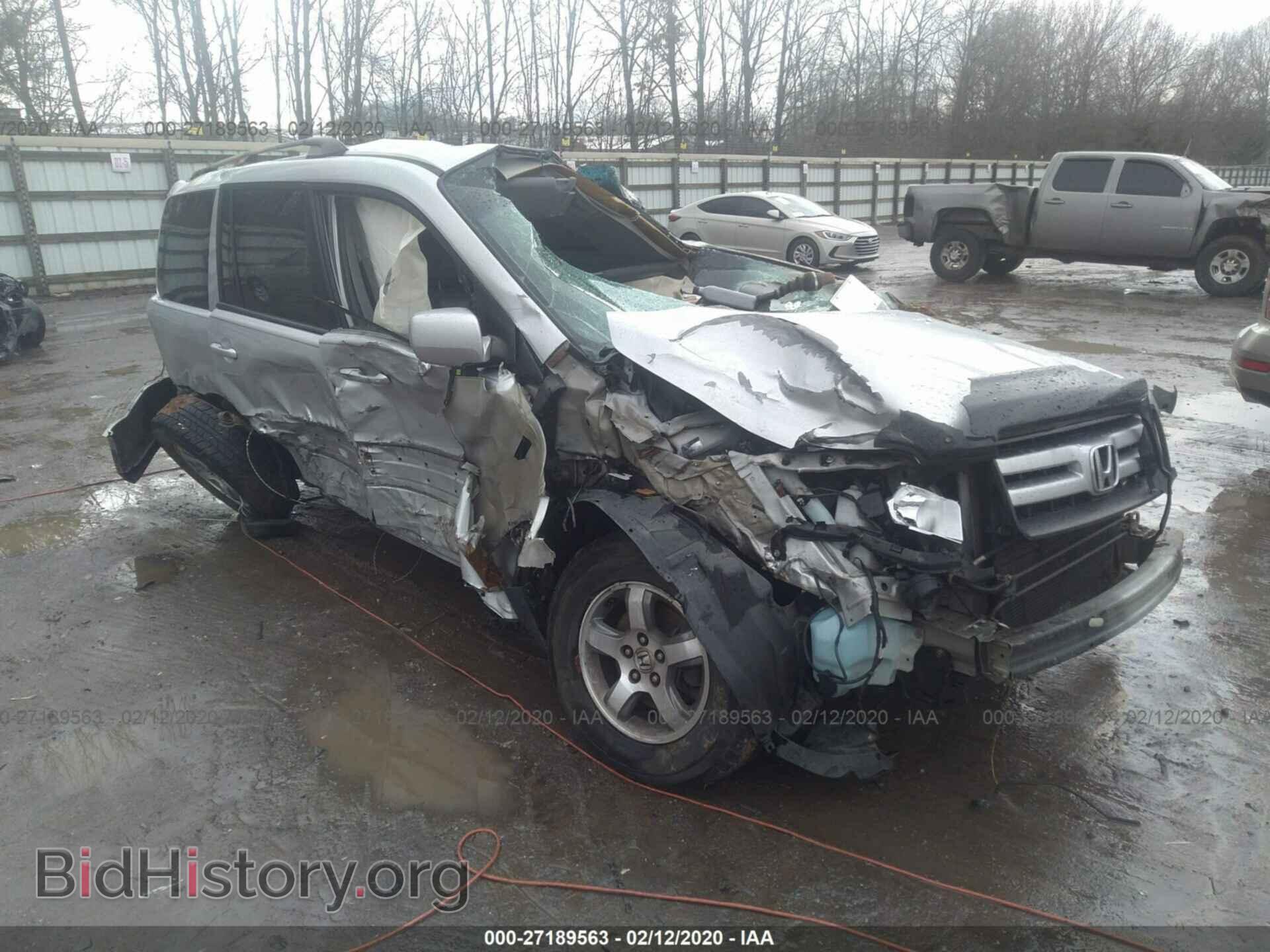 Фотография 5FNYF28696B043297 - HONDA PILOT 2006