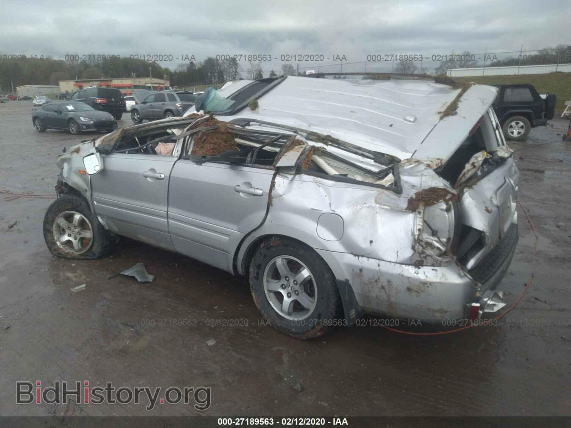 2006 HONDA PILOT - VIN: 5FNYF28696B043297 - Фото 3