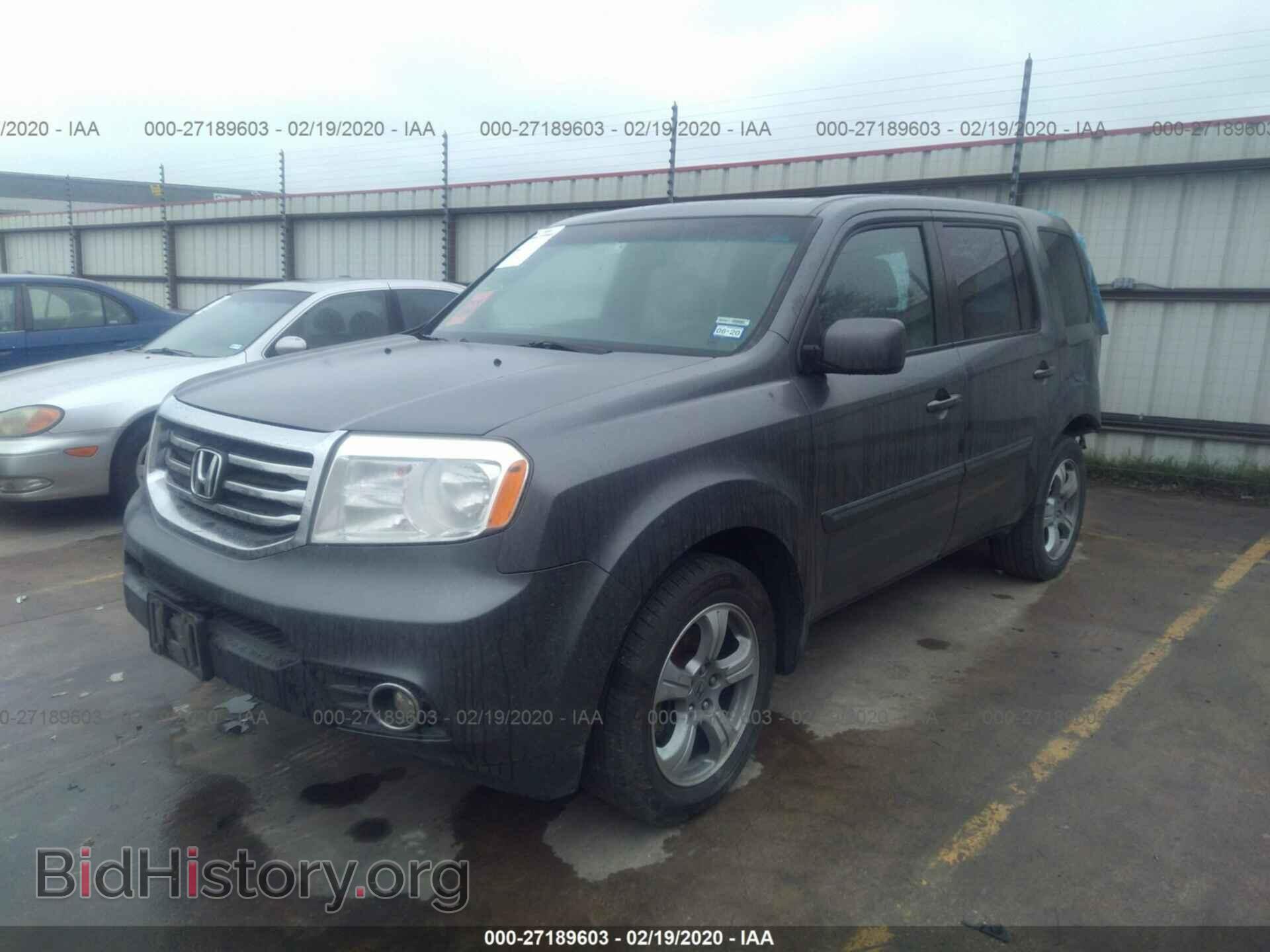 2013 HONDA PILOT - VIN: 5FNYF3H60DB018811 - Фото 2