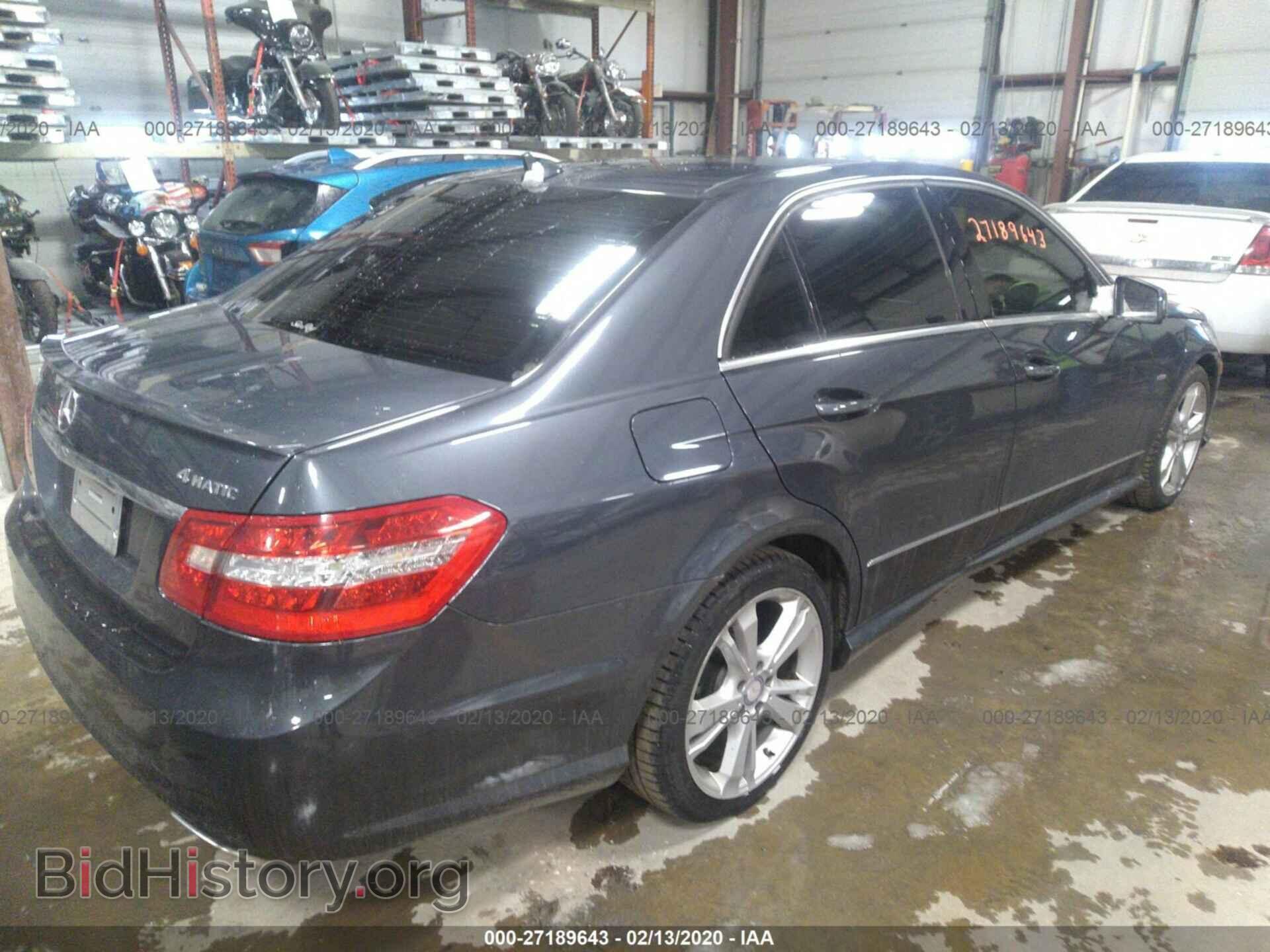 2012 MERCEDES-BENZ E - VIN: WDDHF8JB8CA537736 - Фото 4