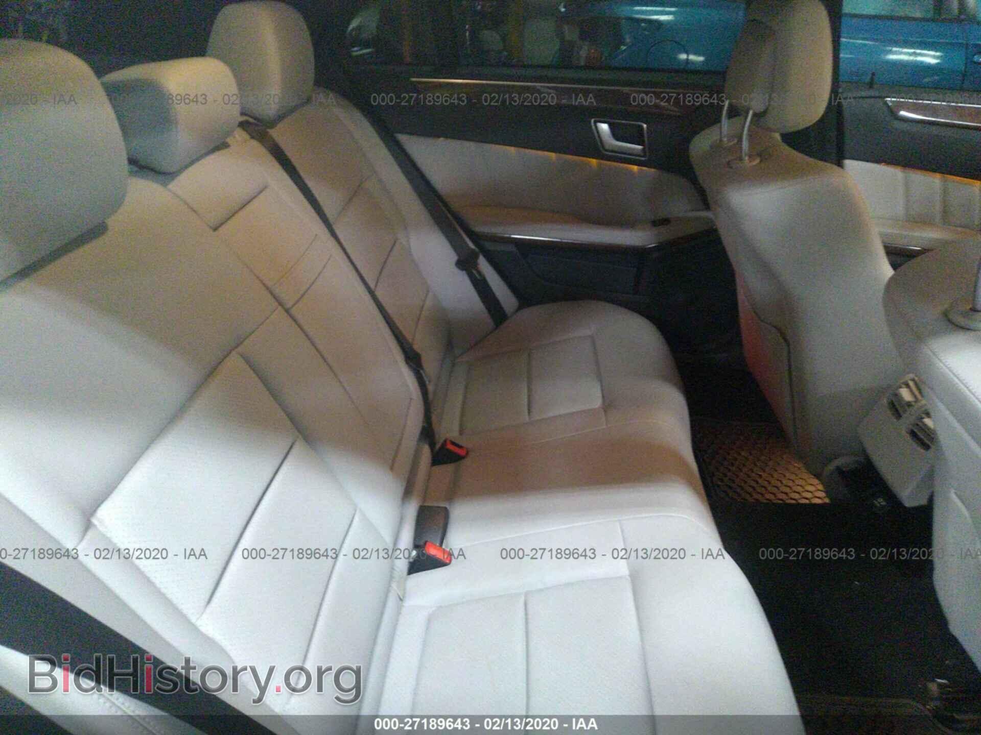 2012 MERCEDES-BENZ E - VIN: WDDHF8JB8CA537736 - Фото 8
