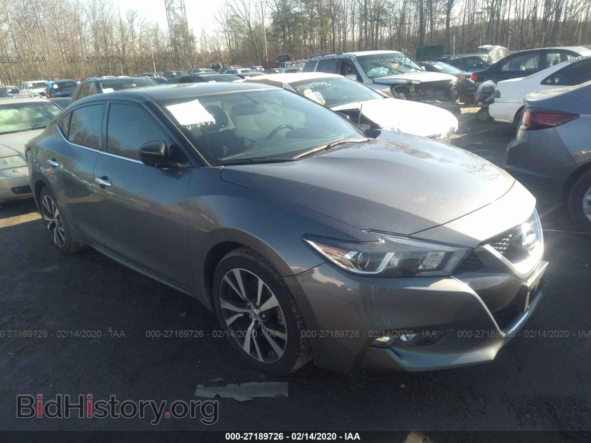 Фотография 1N4AA6AP4HC453473 - NISSAN MAXIMA 2017
