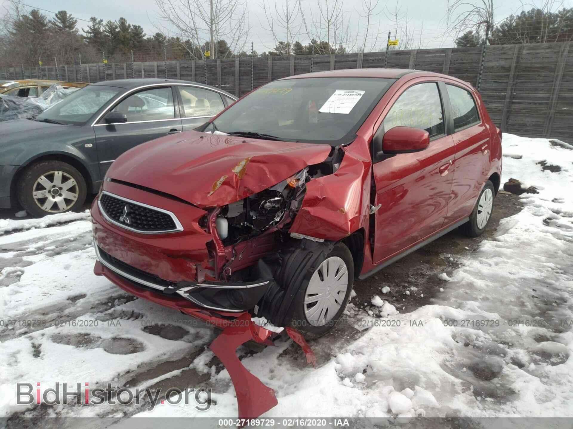 2019 MITSUBISHI MIRAGE - VIN: ML32A3HJXKH015908 - Фото 2