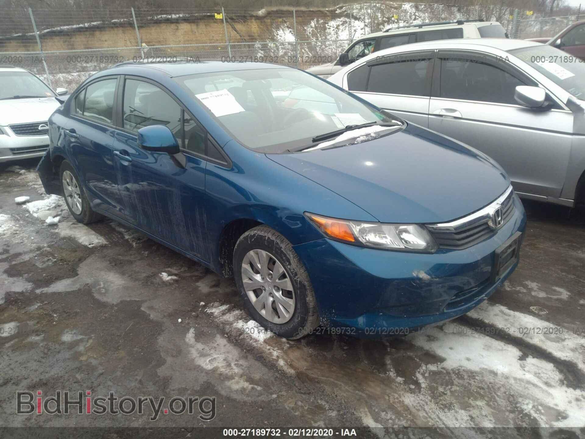 Фотография 19XFB2F55CE046423 - HONDA CIVIC 2012