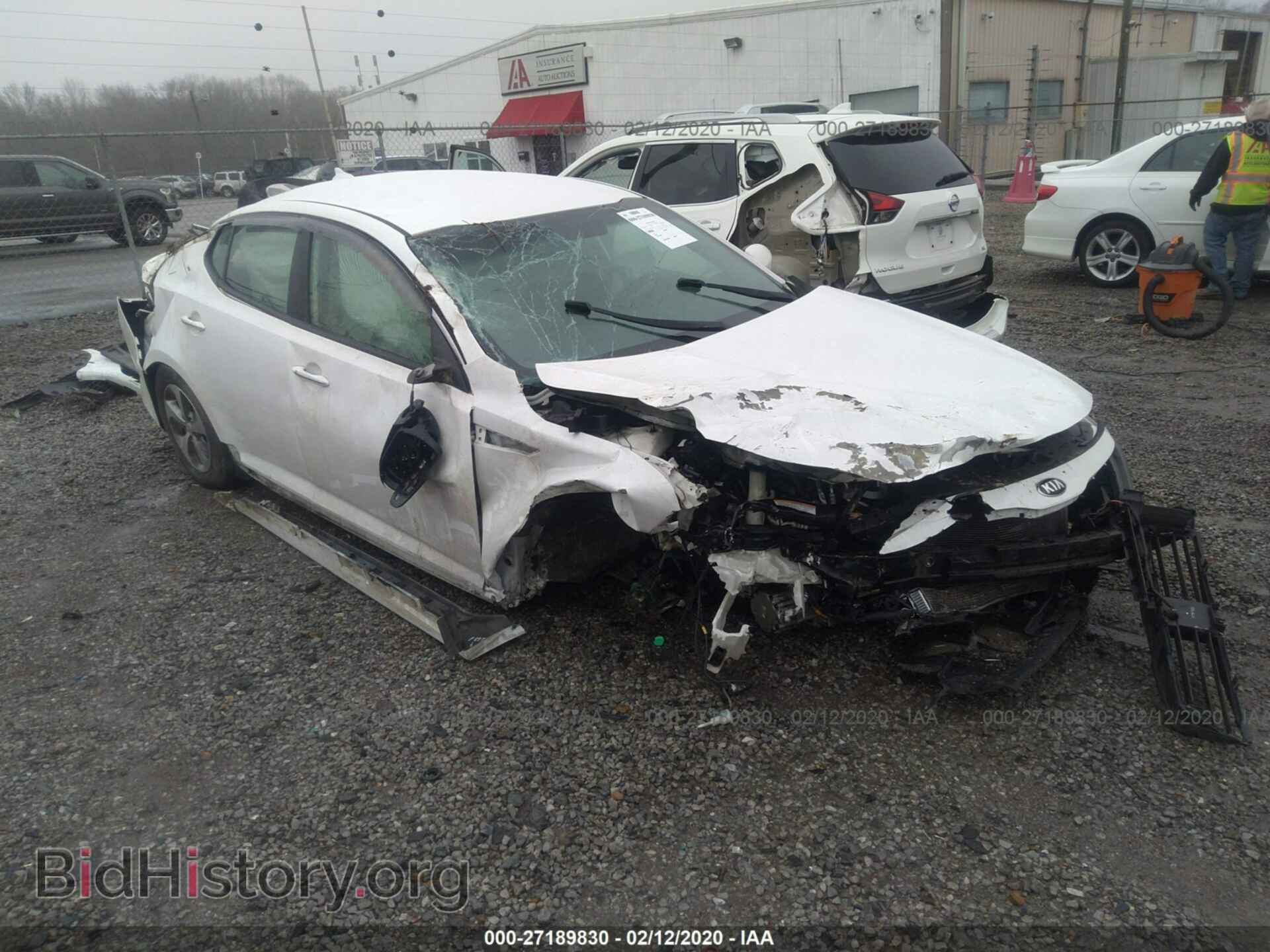 Фотография KNAGM4AD0E5064722 - KIA OPTIMA 2014