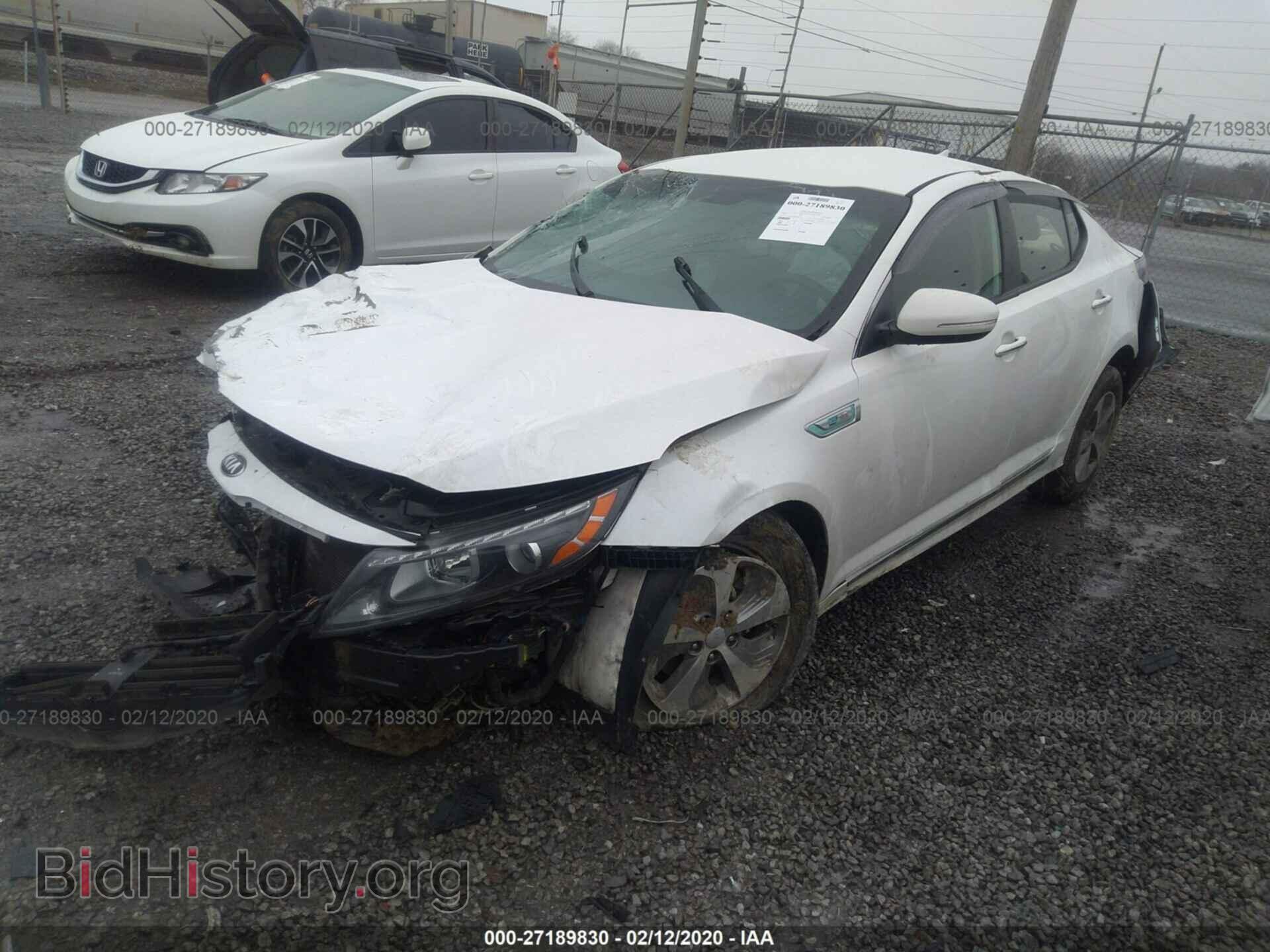2014 KIA OPTIMA - VIN: KNAGM4AD0E5064722 - Фото 2