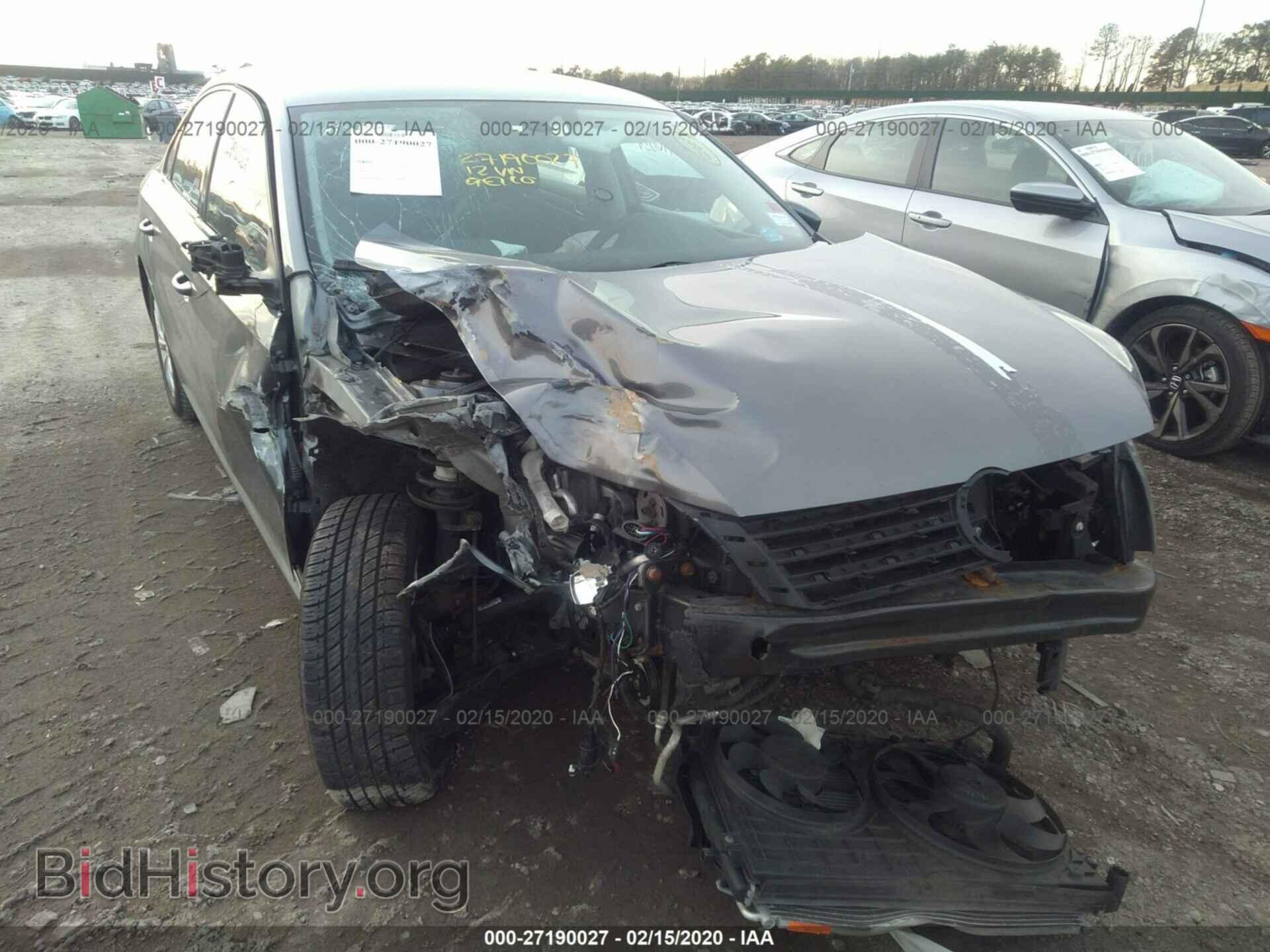 2012 VOLKSWAGEN PASSAT - VIN: 1VWAH7A31CC103698 - Фото 6