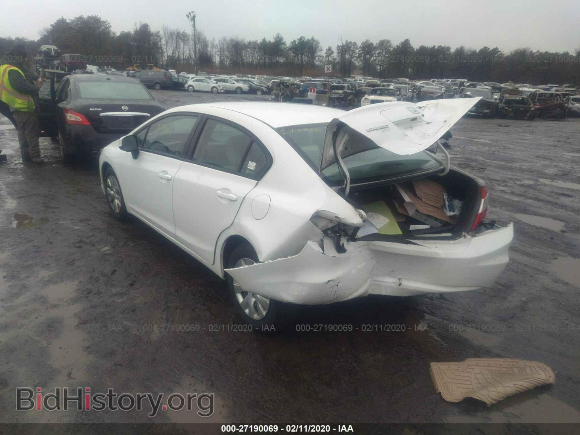 2012 HONDA CIVIC - VIN: 19XFB2F50CE377491 - Фото 6