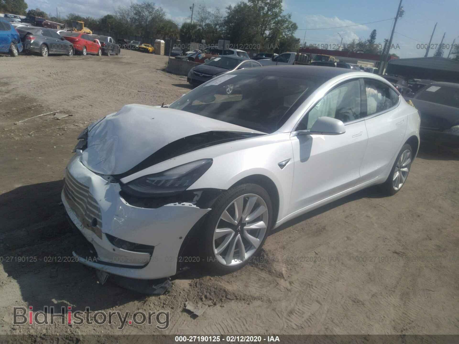 2018 TESLA MODEL 3 - VIN: 5YJ3E1EA4JF013763 - Photo 2