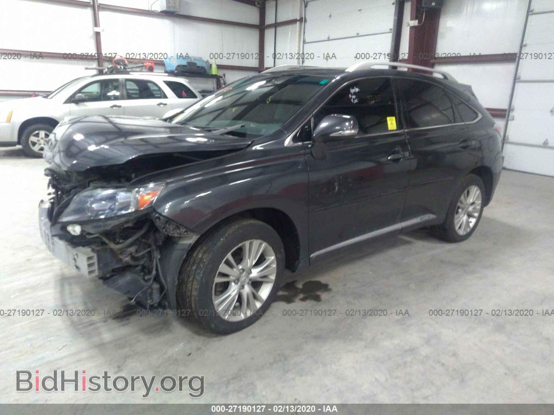 2011 LEXUS RX - VIN: JTJBC1BA6B2421706 - Фото 2