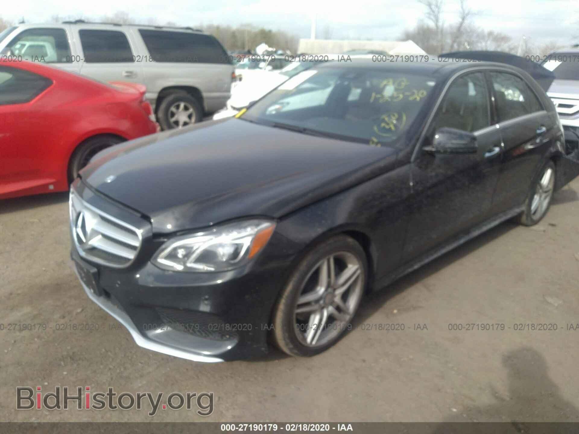 2014 MERCEDES-BENZ E - VIN: WDDHF8JB1EA985366 - Photo 2