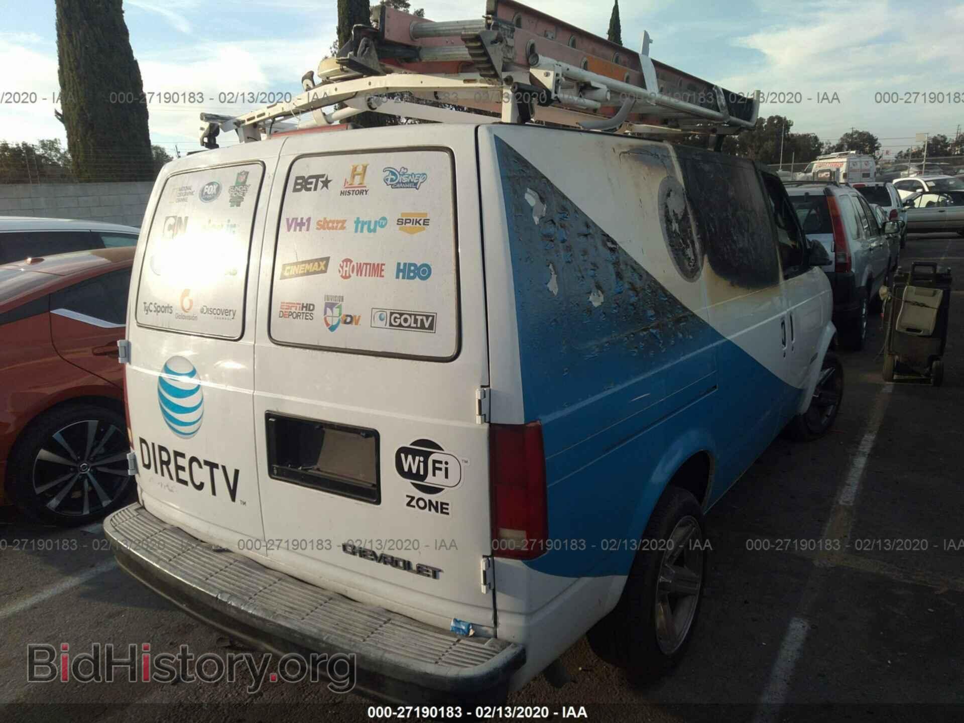 2000 CHEVROLET ASTRO - VIN: 1GCDM19W5YB131038 - Фото 4