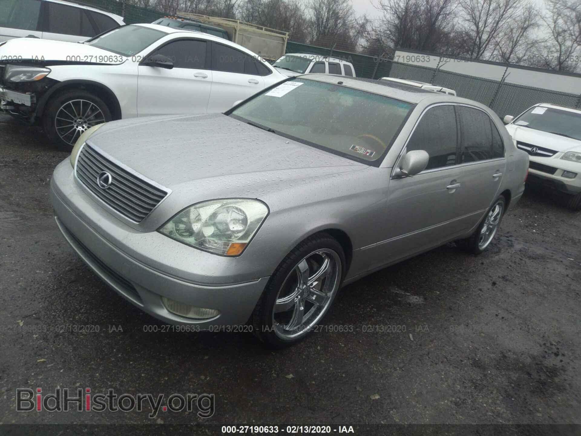 2001 LEXUS LS - VIN: JTHBN30F410035169 - Фото 2