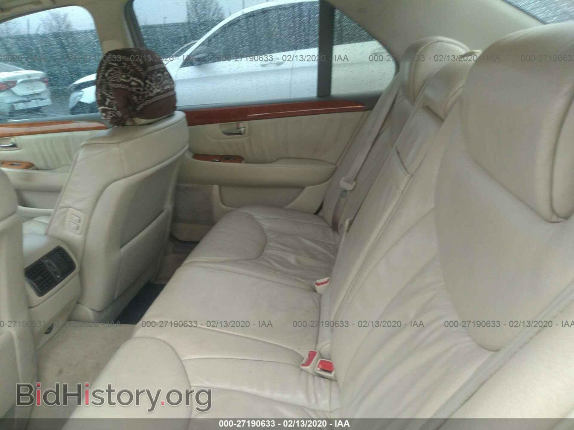 2001 LEXUS LS - VIN: JTHBN30F410035169 - Фото 8
