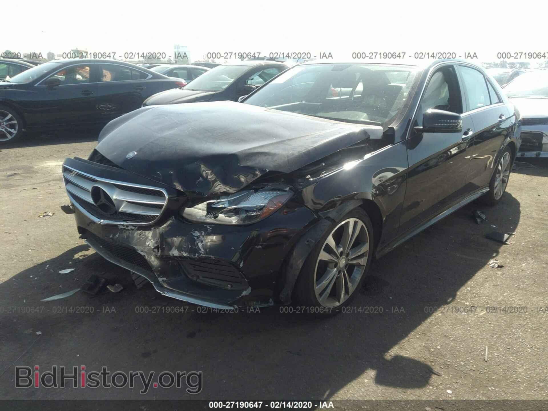 2014 MERCEDES-BENZ E - VIN: WDDHF5KB8EA808679 - Фото 2