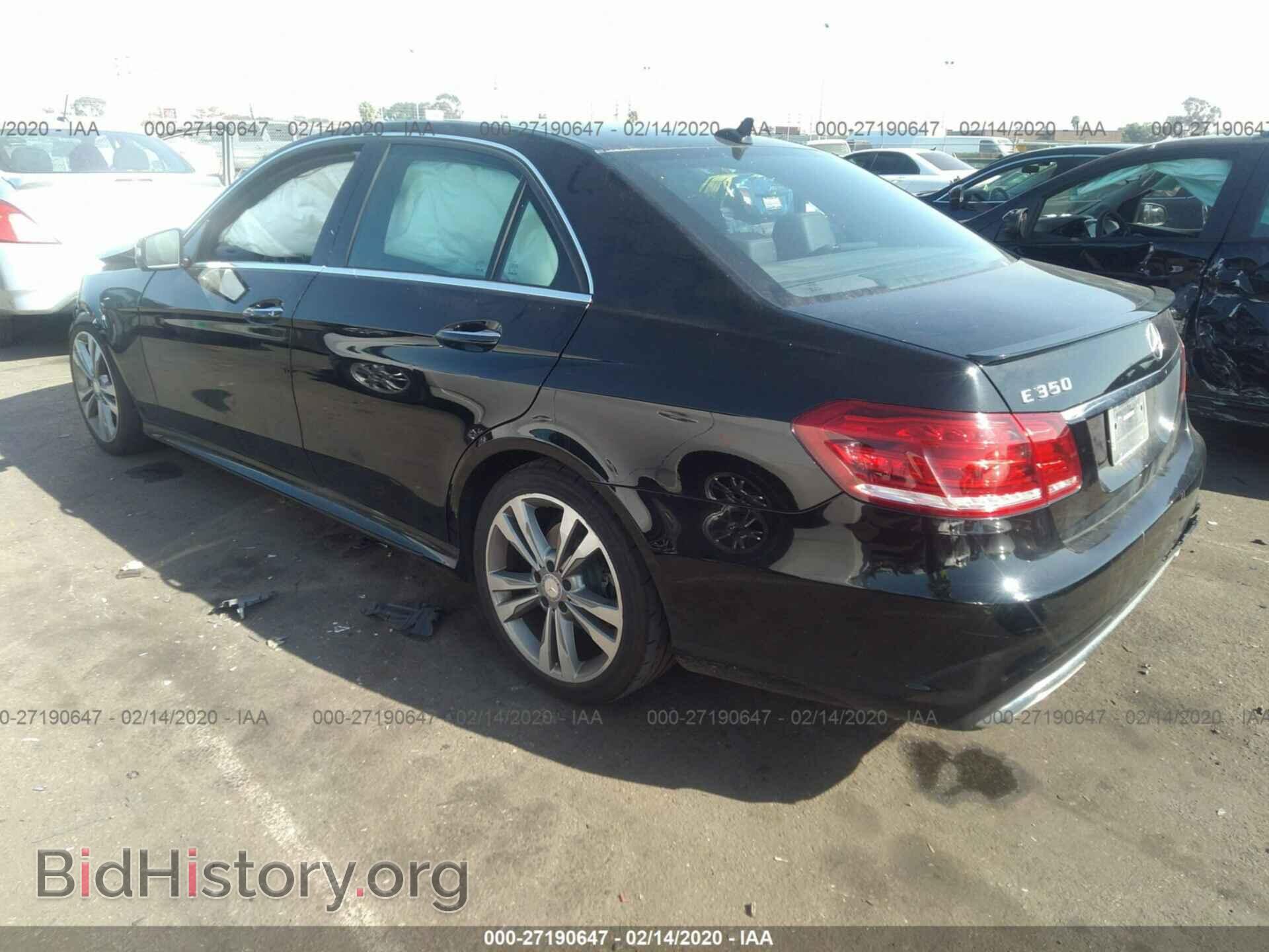 2014 MERCEDES-BENZ E - VIN: WDDHF5KB8EA808679 - Фото 3