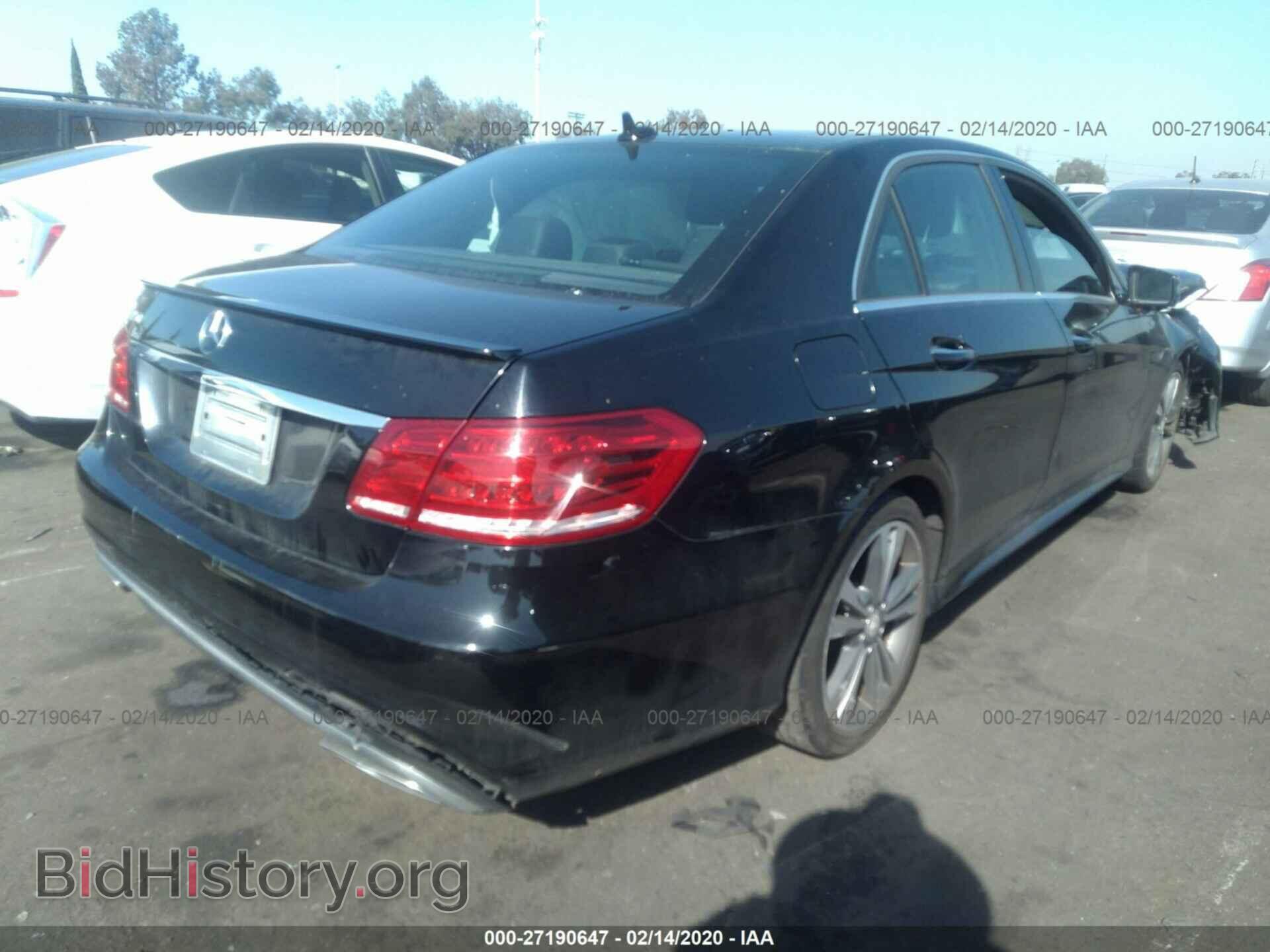 2014 MERCEDES-BENZ E - VIN: WDDHF5KB8EA808679 - Фото 4