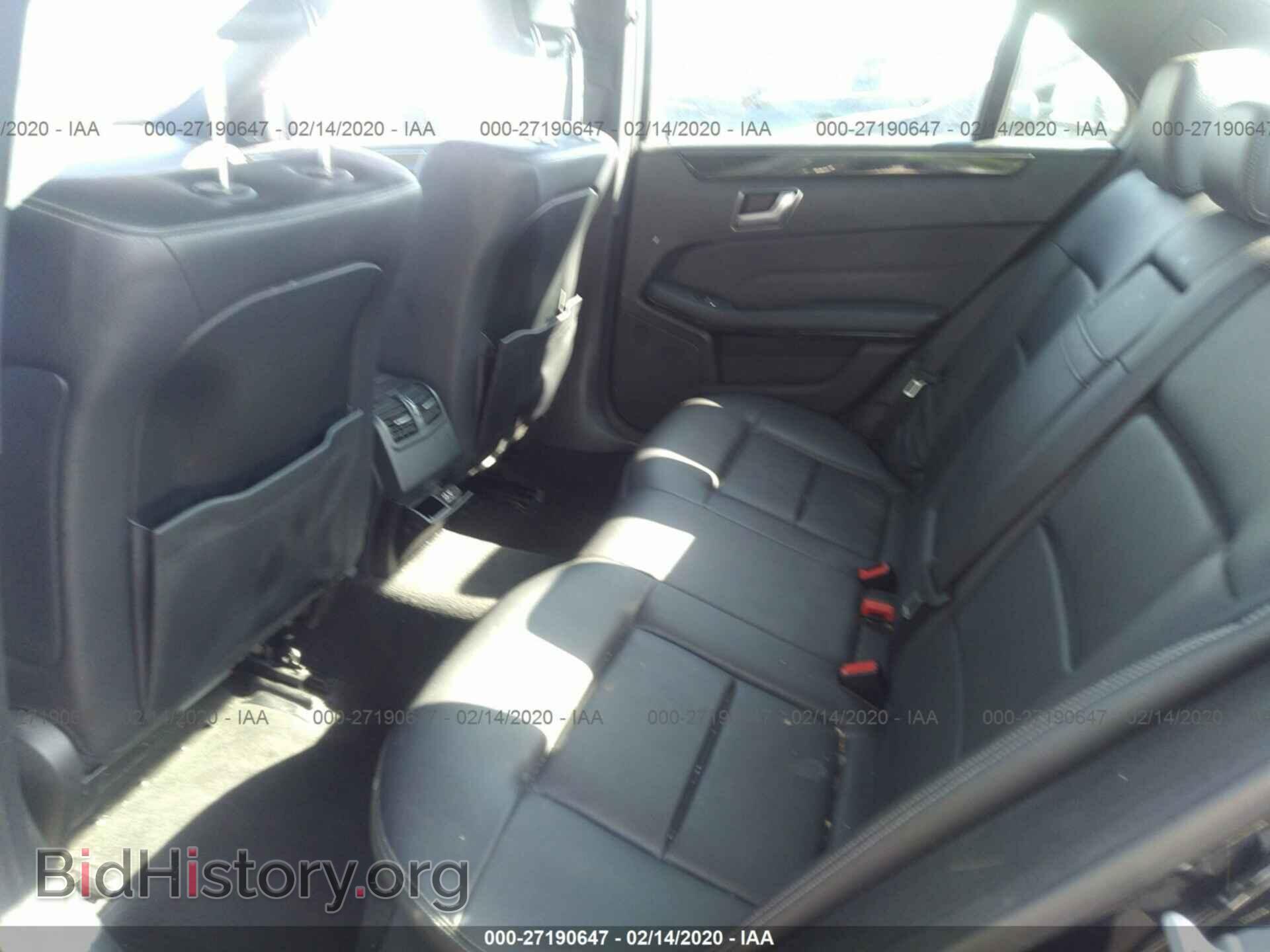2014 MERCEDES-BENZ E - VIN: WDDHF5KB8EA808679 - Фото 8