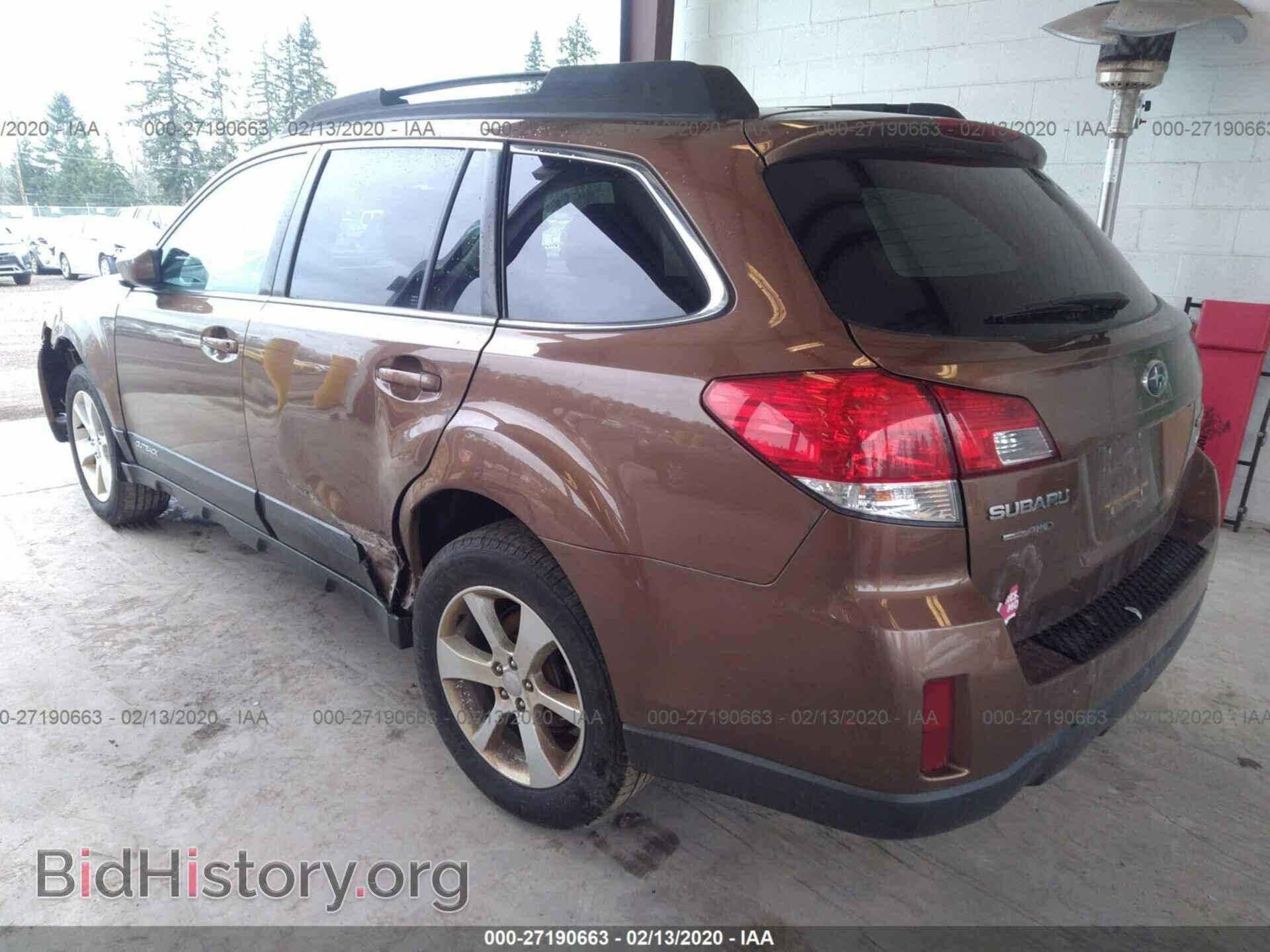 2013 SUBARU OUTBACK - VIN: 4S4BRBCC9D3324547 - Фото 3
