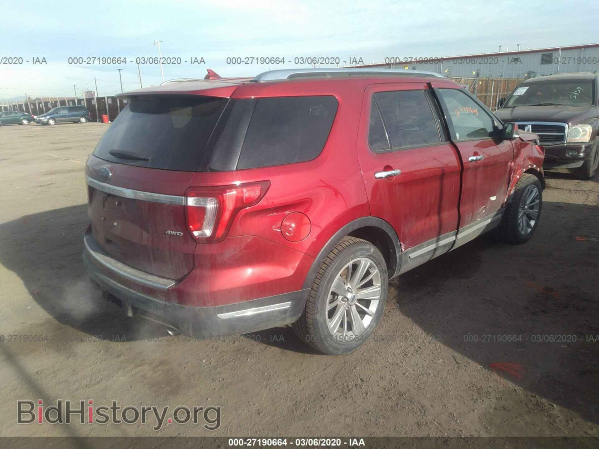 2019 FORD EXPLORER - VIN: 1FM5K8F8XKGA63754 - Фото 4