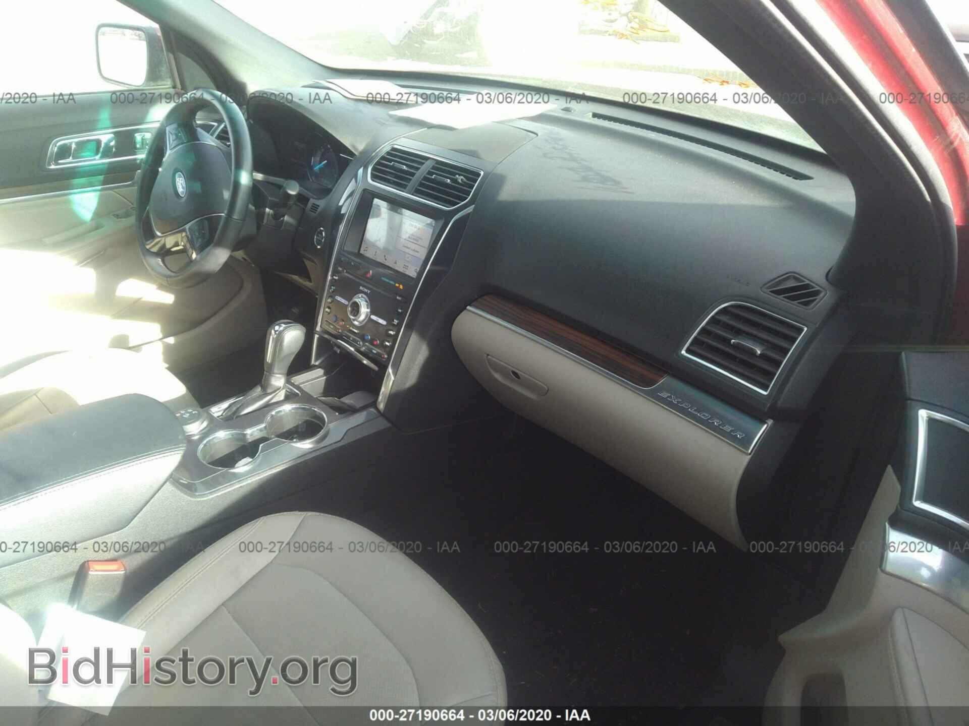 2019 FORD EXPLORER - VIN: 1FM5K8F8XKGA63754 - Фото 5