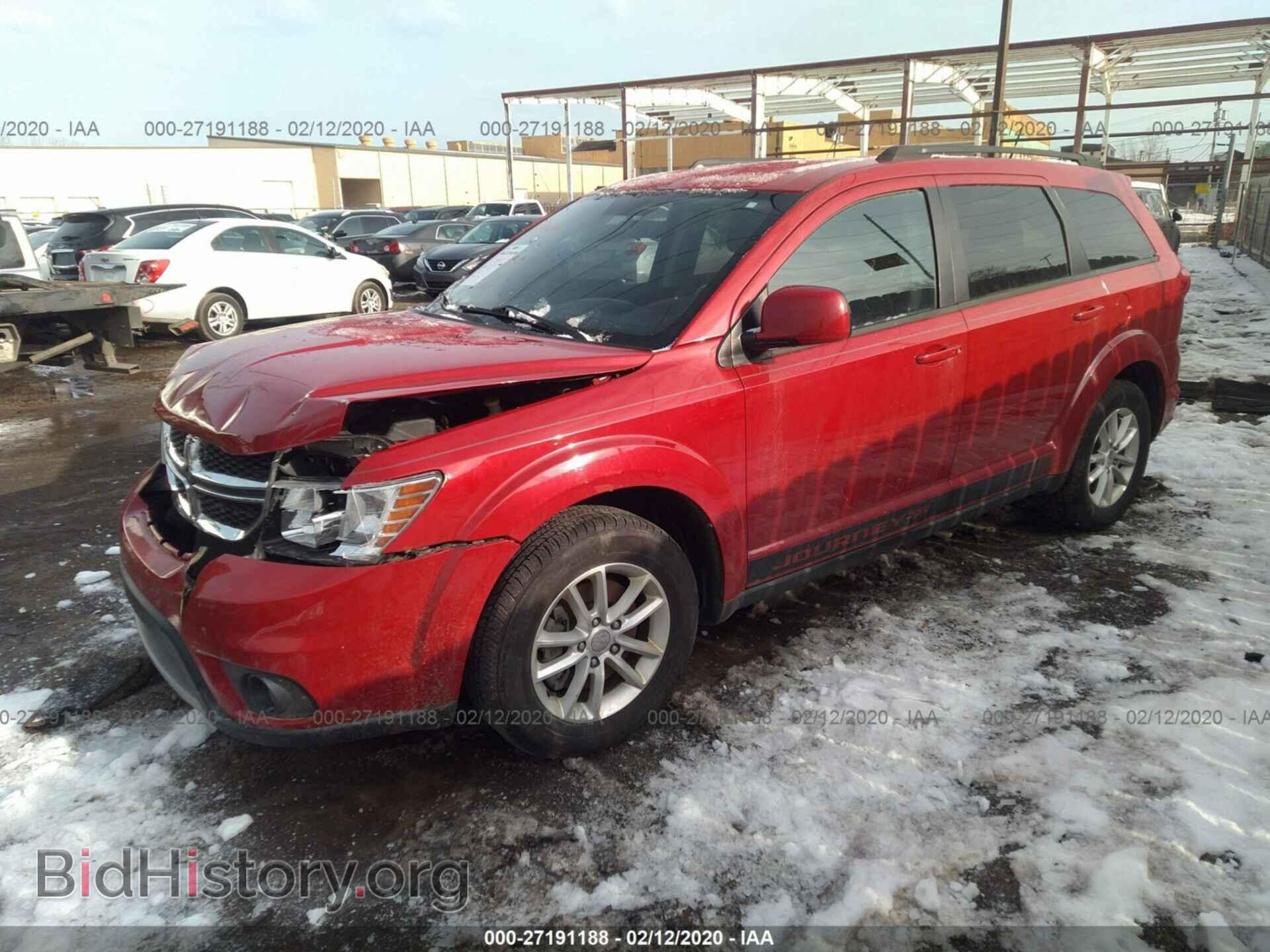 2015 DODGE JOURNEY - VIN: 3C4PDCBB6FT617496 - Фото 2