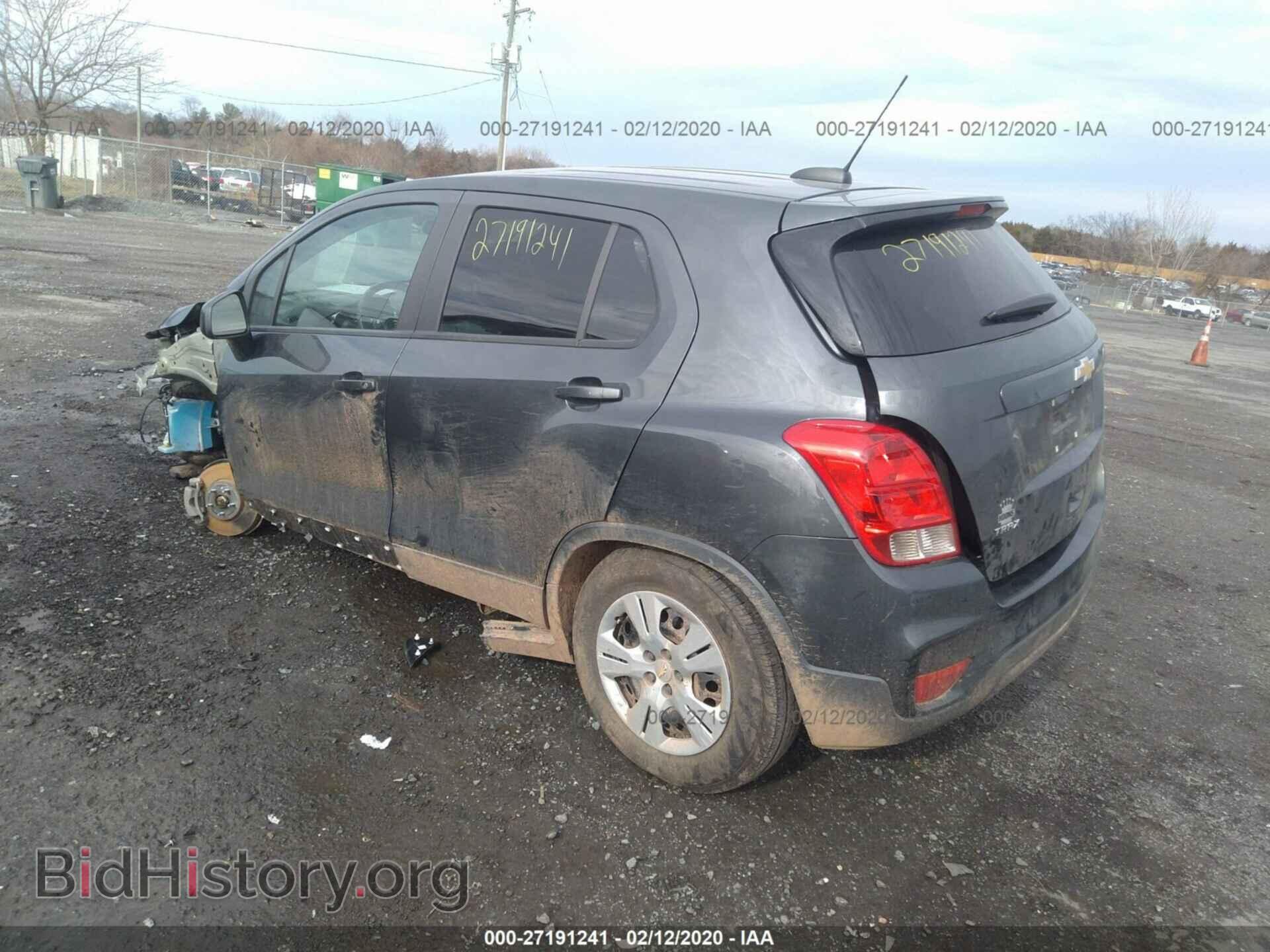 2019 CHEVROLET TRAX - VIN: 3GNCJKSB3KL167356 - Photo 3