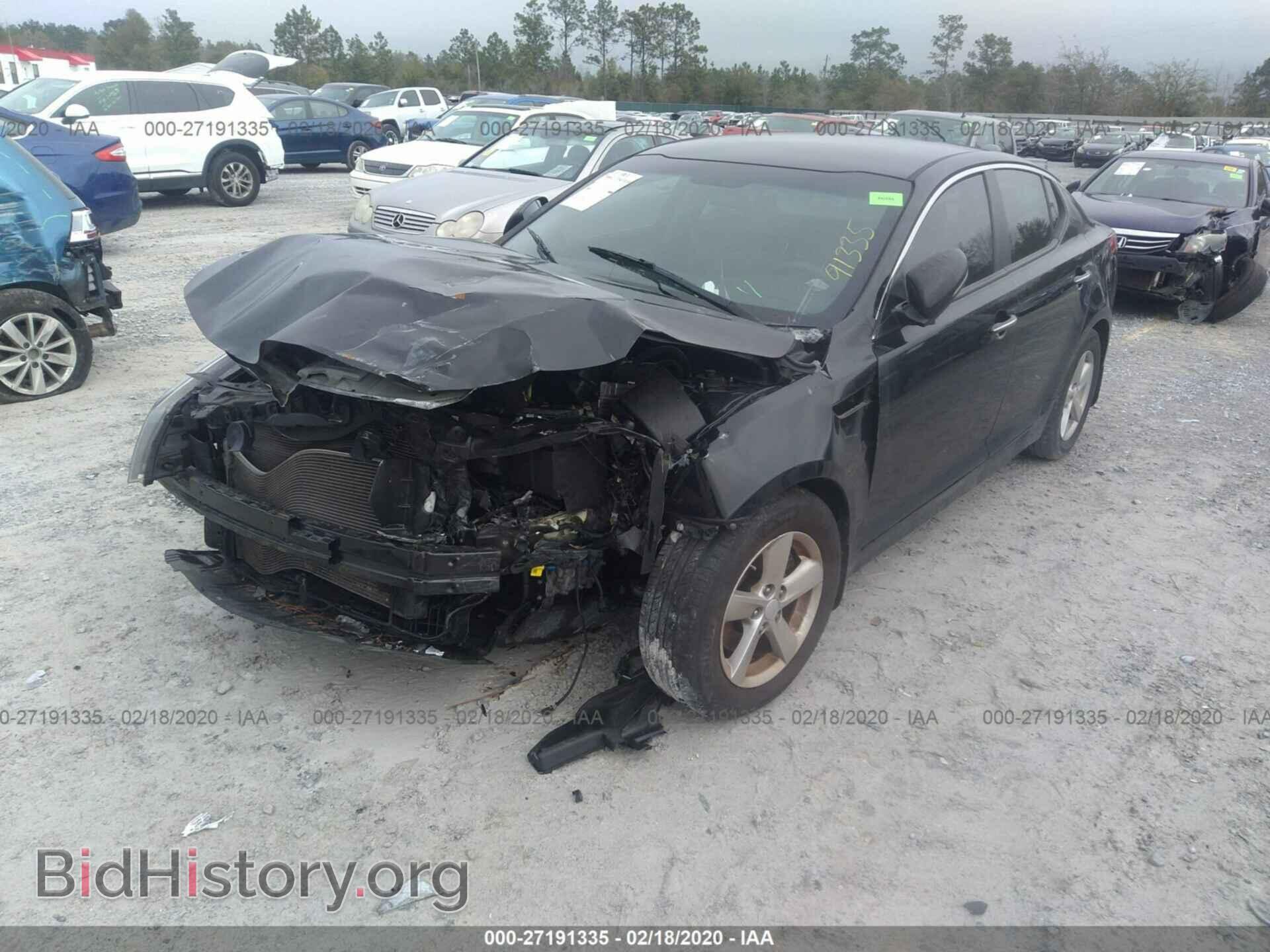 2015 KIA OPTIMA - VIN: KNAGM4A72F5659471 - Фото 2