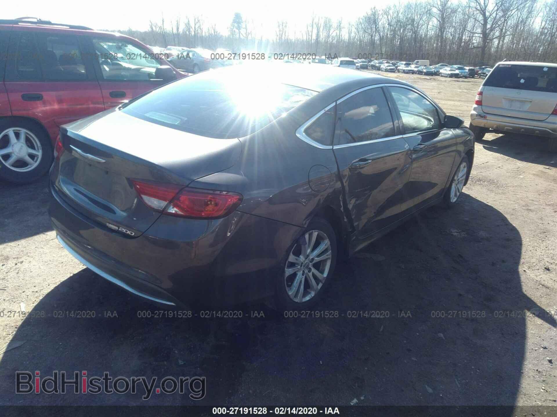 2016 CHRYSLER 200 - VIN: 1C3CCCAB9GN140717 - Фото 4