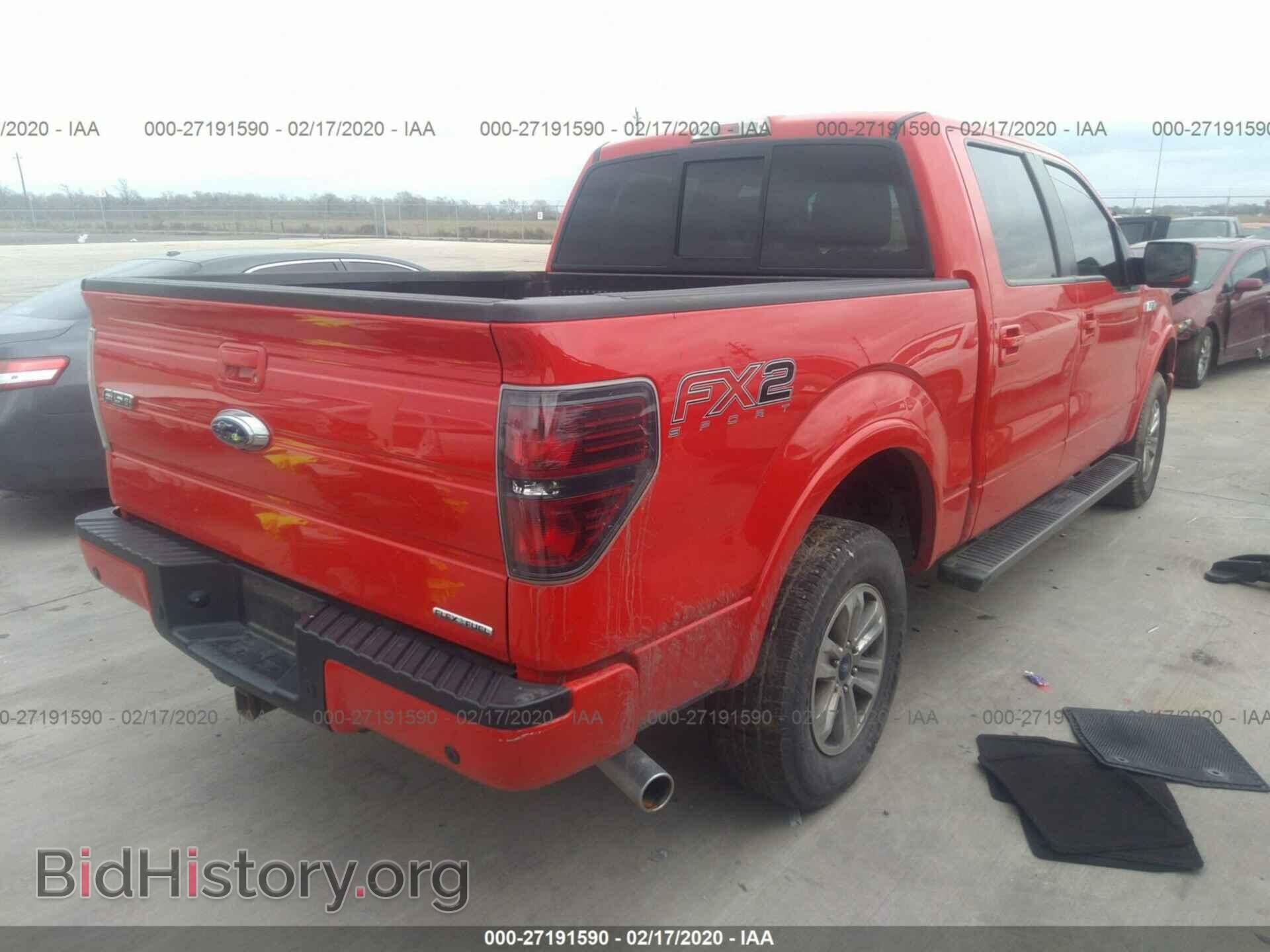 2013 FORD F150 - VIN: 1FTFW1CF0DKE02027 - Фото 4