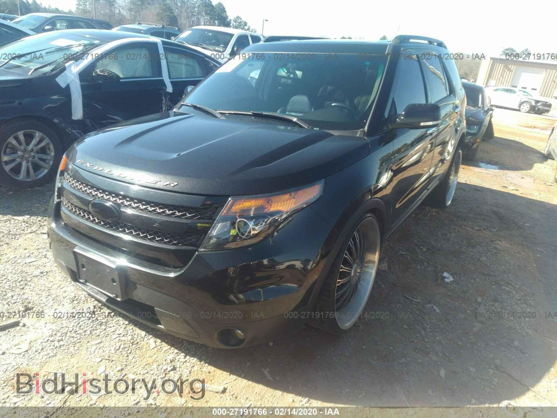 2014 FORD EXPLORER - VIN: 1FM5K8GT1EGA42430 - Фото 2