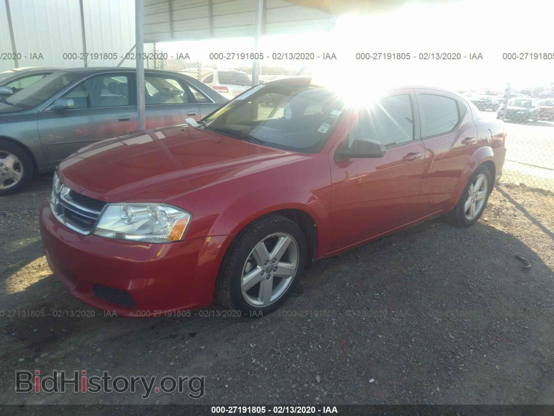 2013 DODGE AVENGER - VIN: 1C3CDZAB4DN662781 - Photo 2