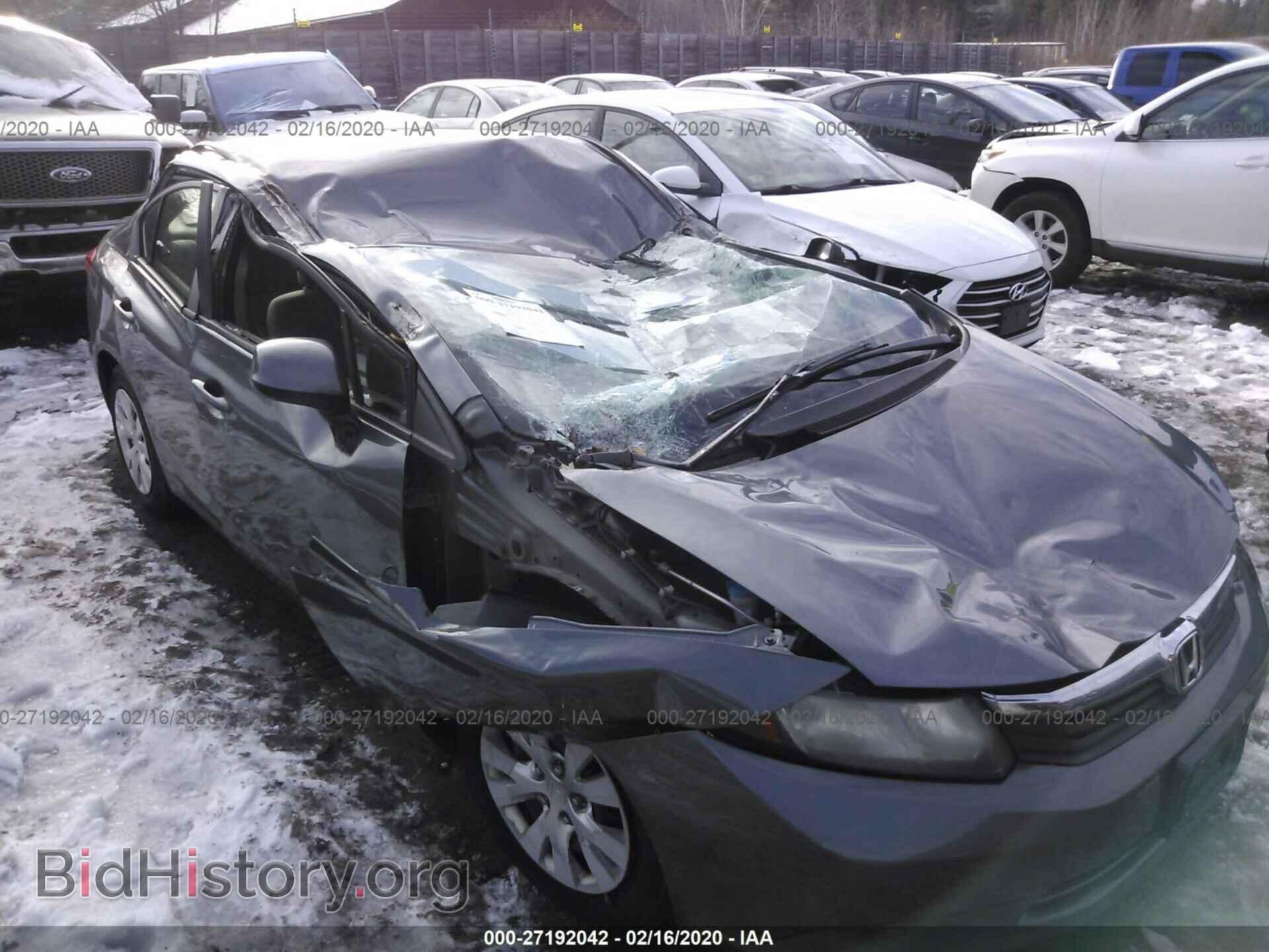 2012 HONDA CIVIC - VIN: 19XFB2F53CE327765 - Фото 6