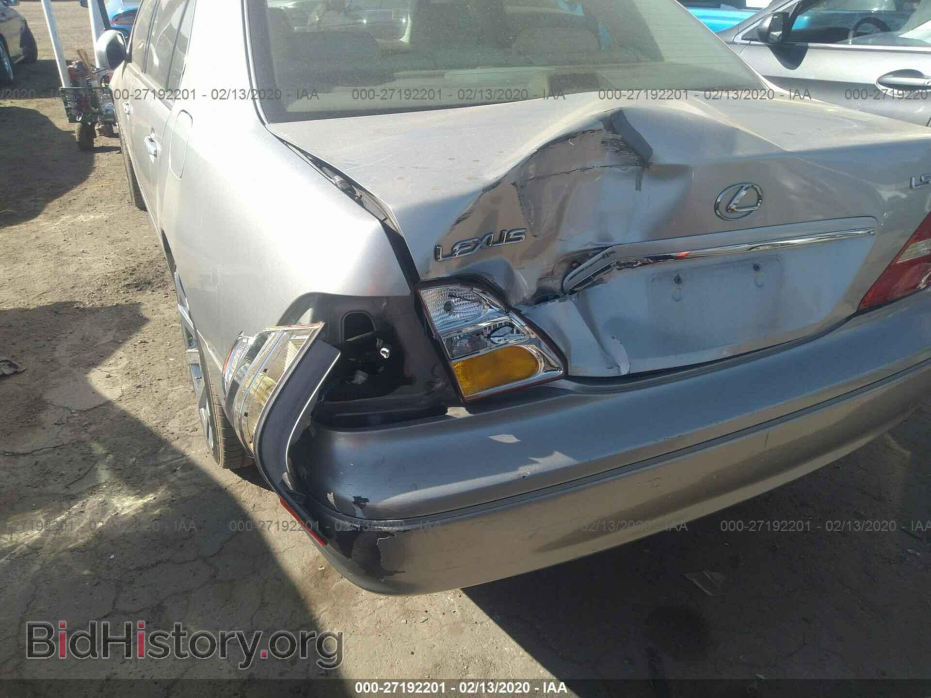 2001 LEXUS LS - VIN: JTHBN30F310050147 - Photo 6